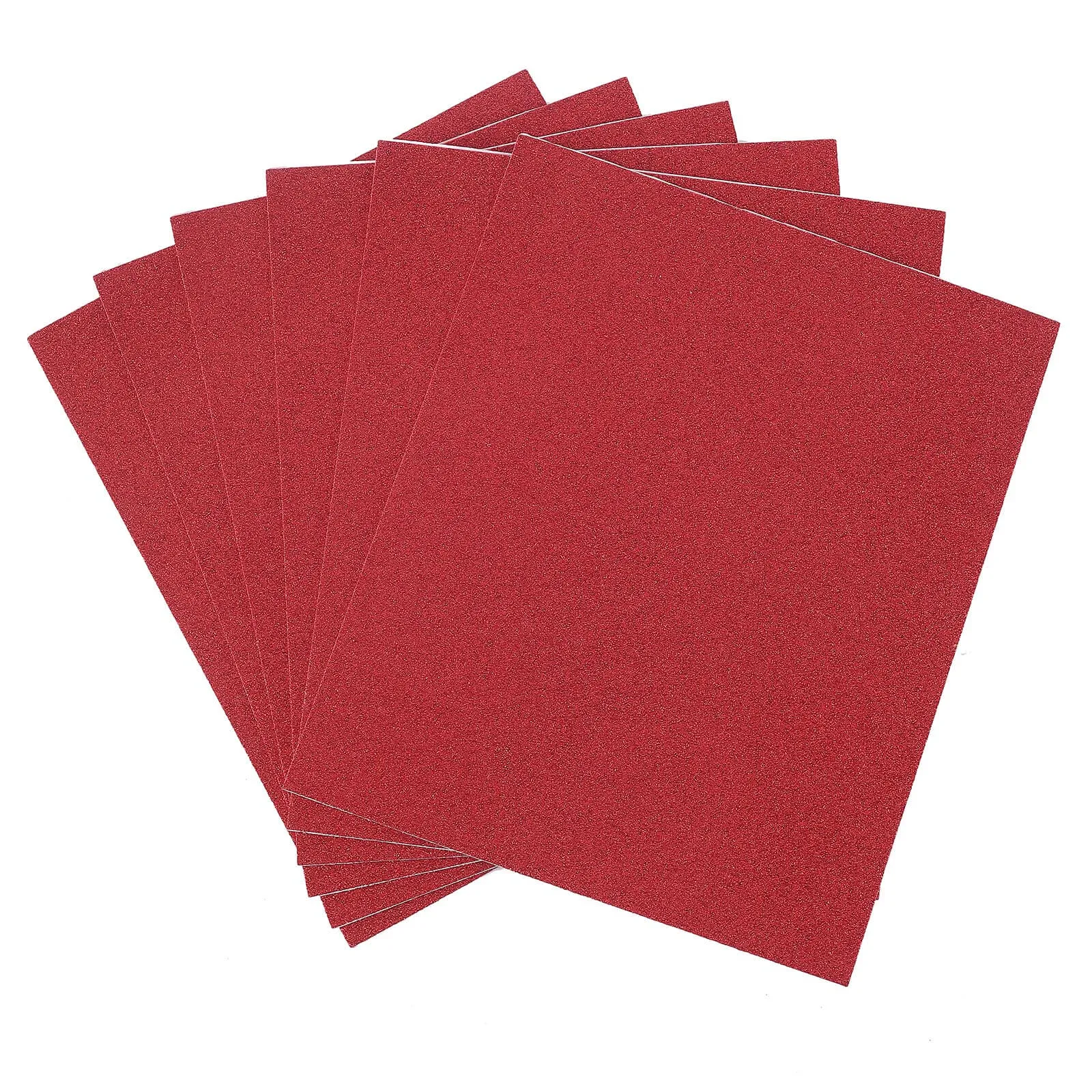 10 Pack Burgundy Self-Adhesive Glitter DIY Craft Foam Sheets - 12"x10"