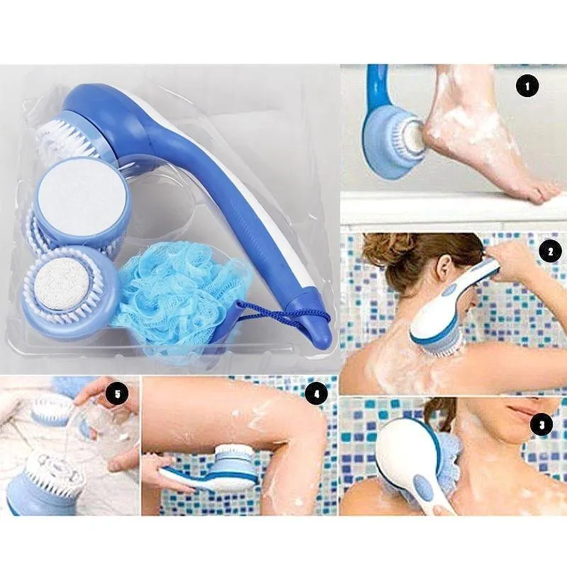 5 in 1 Cleaning Bath Massager Electric Shower Brush