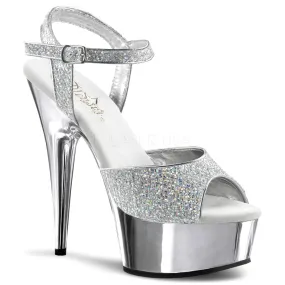 6" Platform Glitter Sandal (DELIGHT-609G)