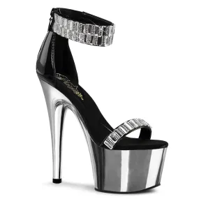 ADORE-769RS Rhinestone Ankle Cuff Stripper Shoes