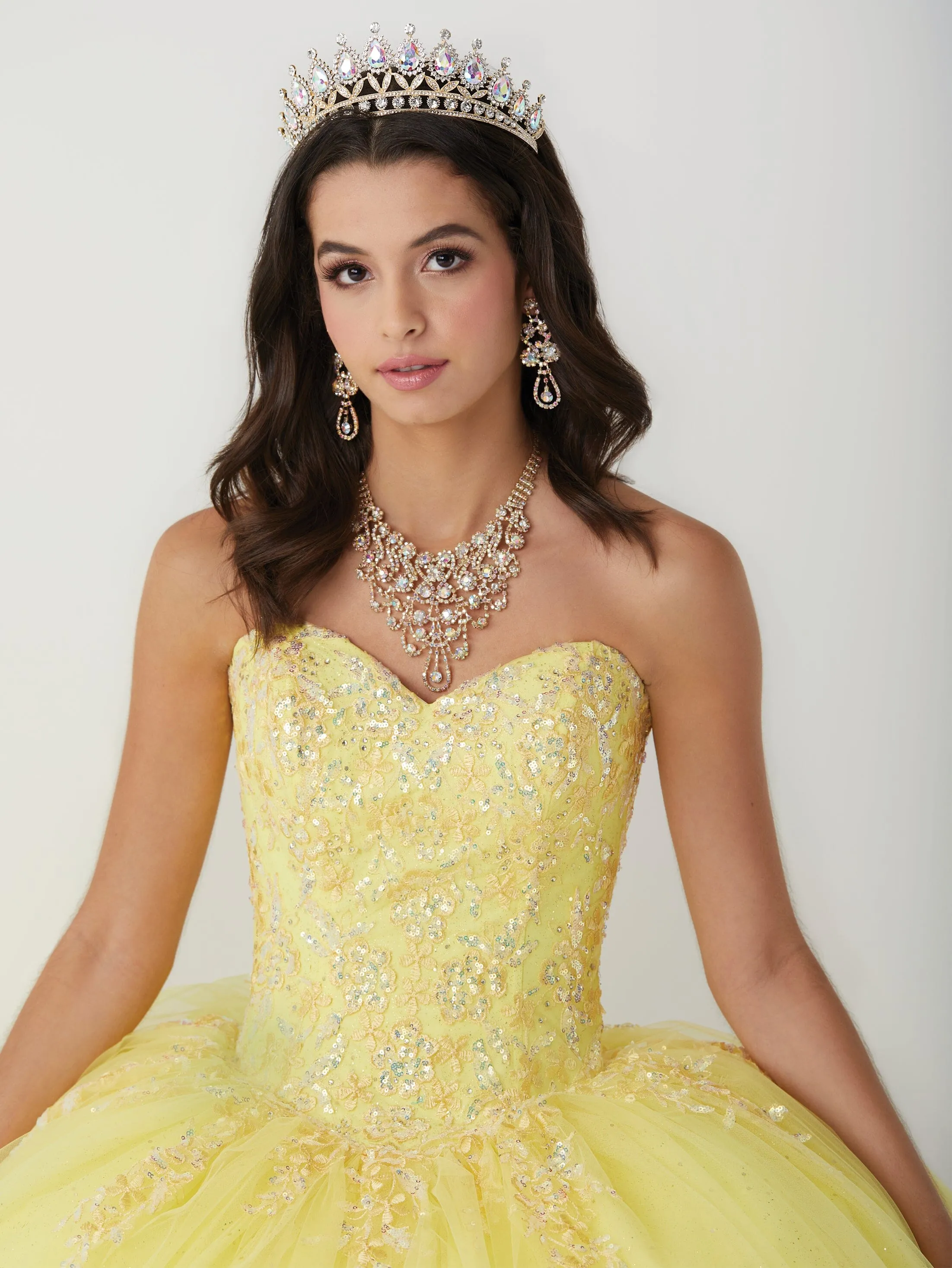 Applique Sweetheart Quinceanera Dress by Fiesta Gowns 56466