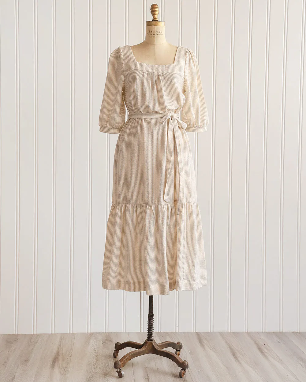 Appoline Midi Dress - Tan