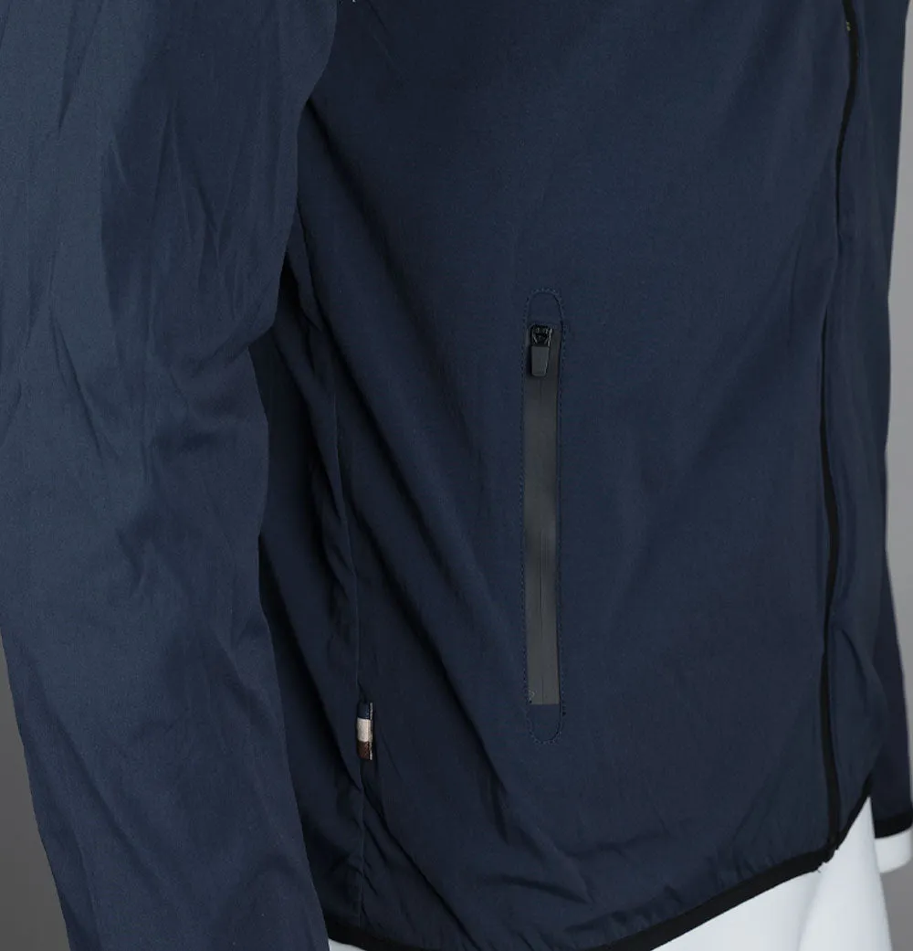 Aquascutum Lightweight Hooded Jacket Navy