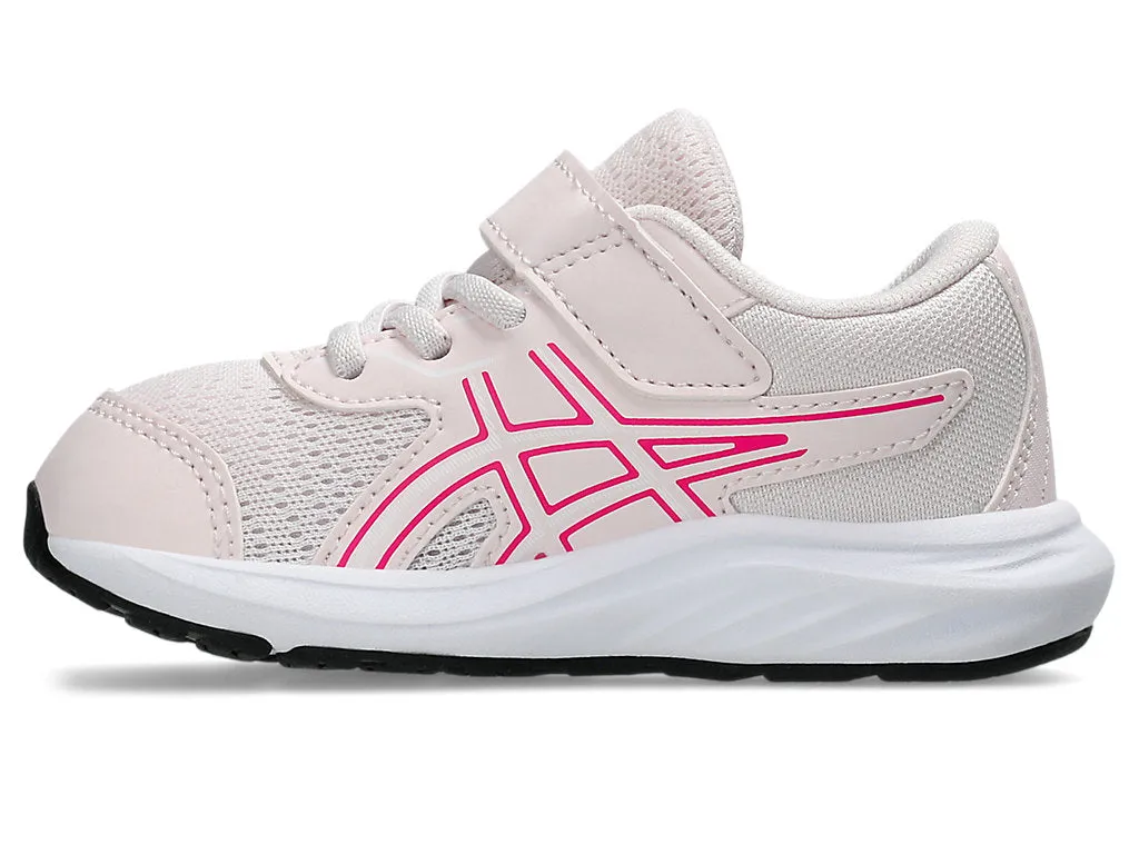 ASICS KID'S CONTEND 9 PINK/WHITE RUNNING SHOES