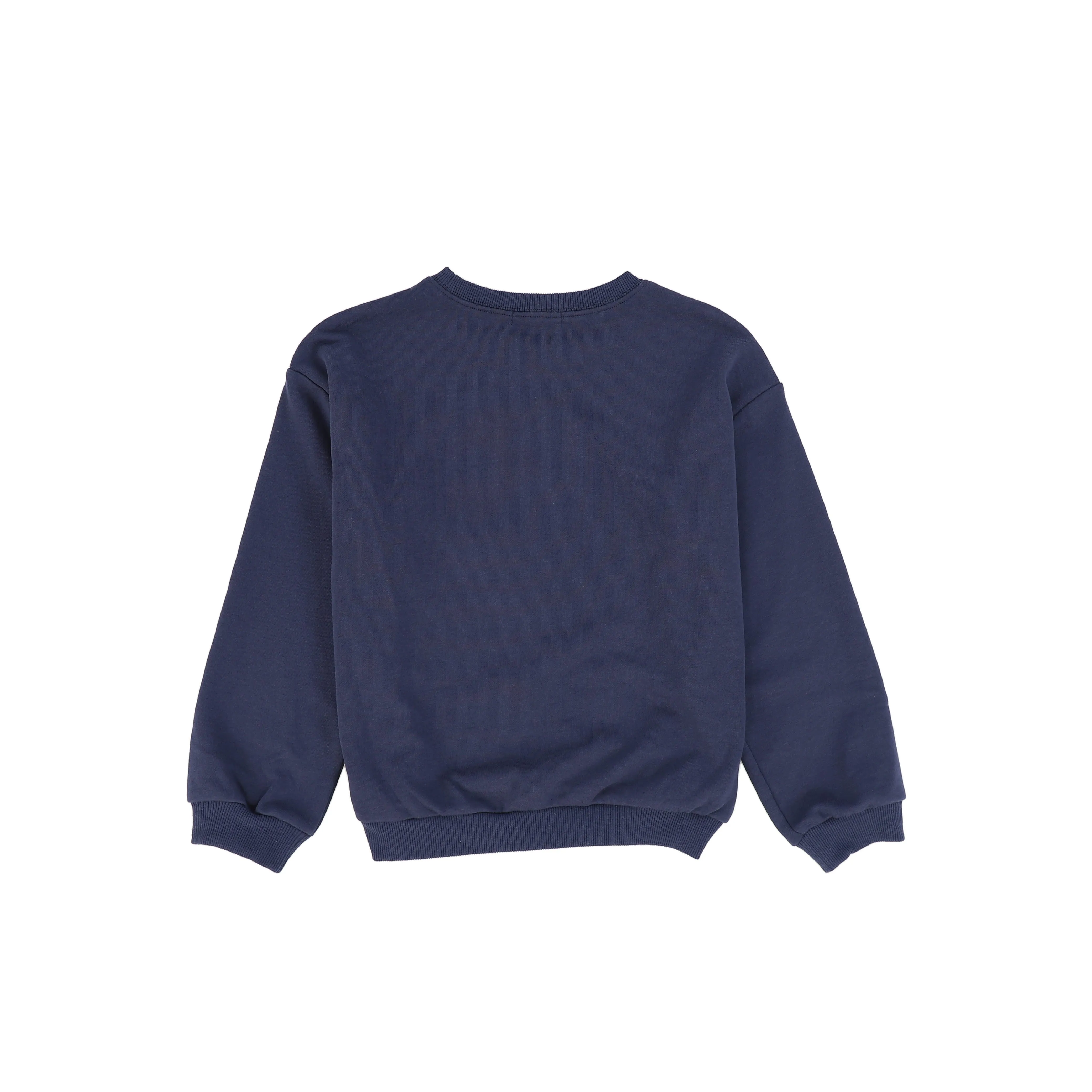 Bace Collection Navy Tennis Racquet Embossed Sweatshirt