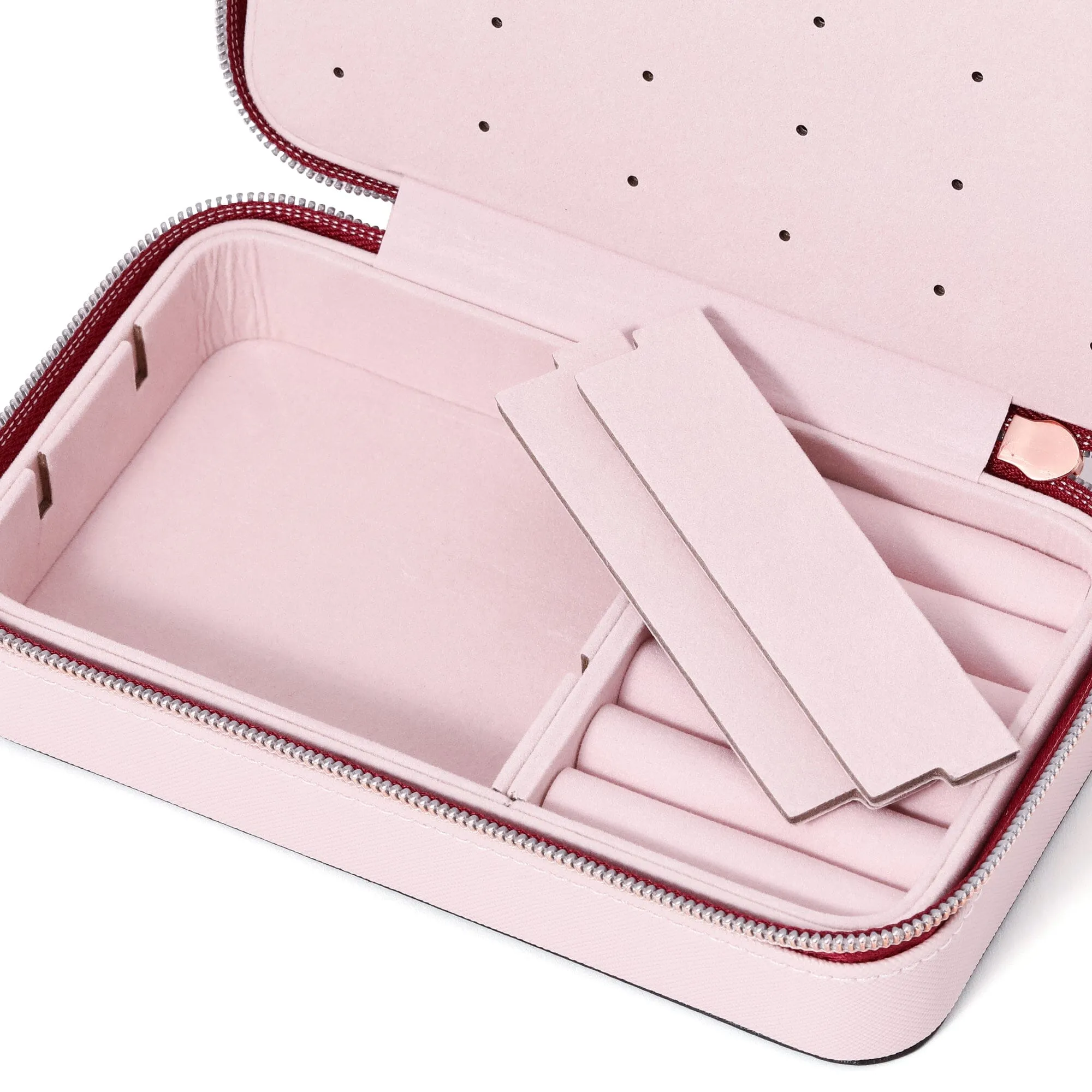 Bicolor Travel Jewelry Box M Pink