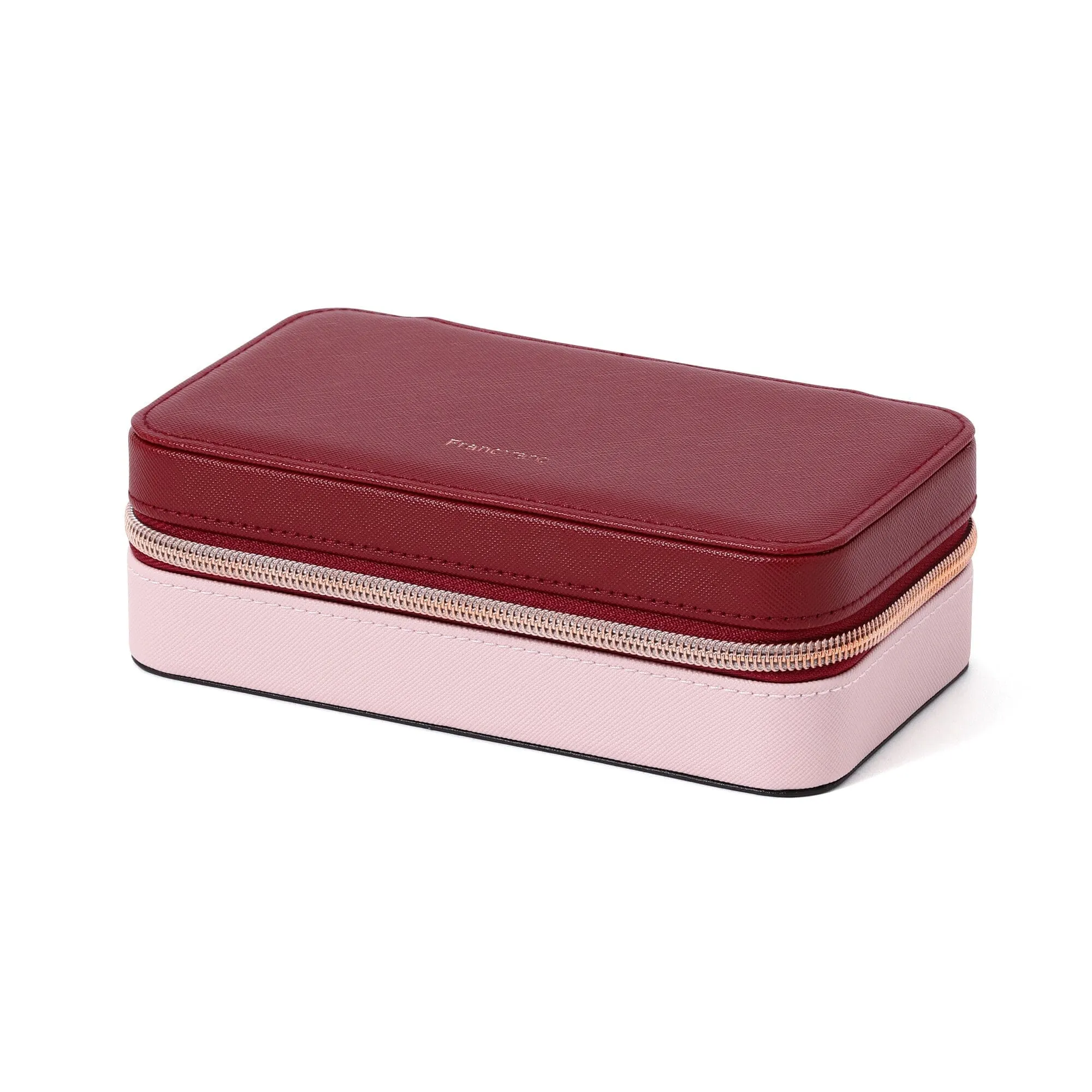 Bicolor Travel Jewelry Box M Pink