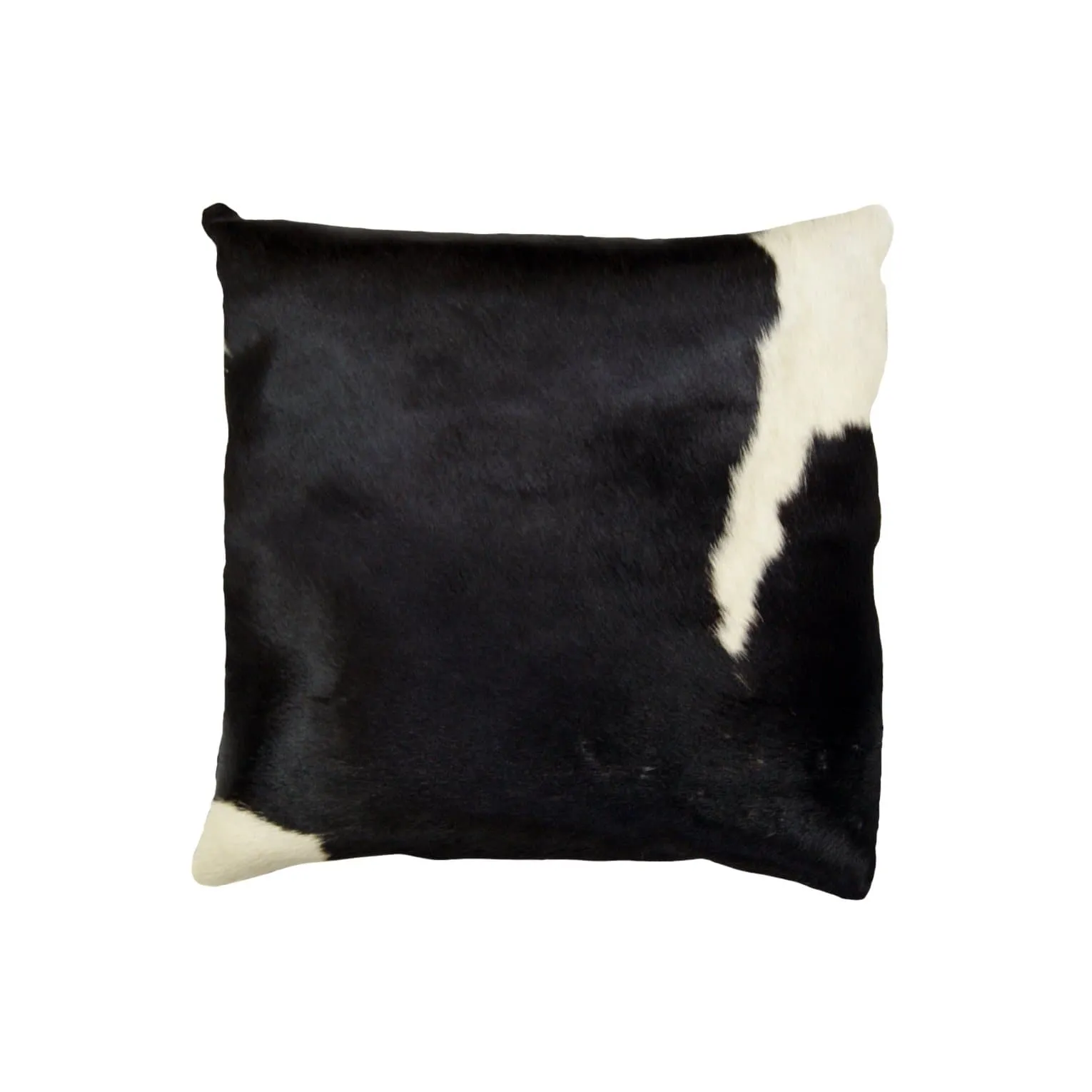 Black & White Cowhide Accent Pillow