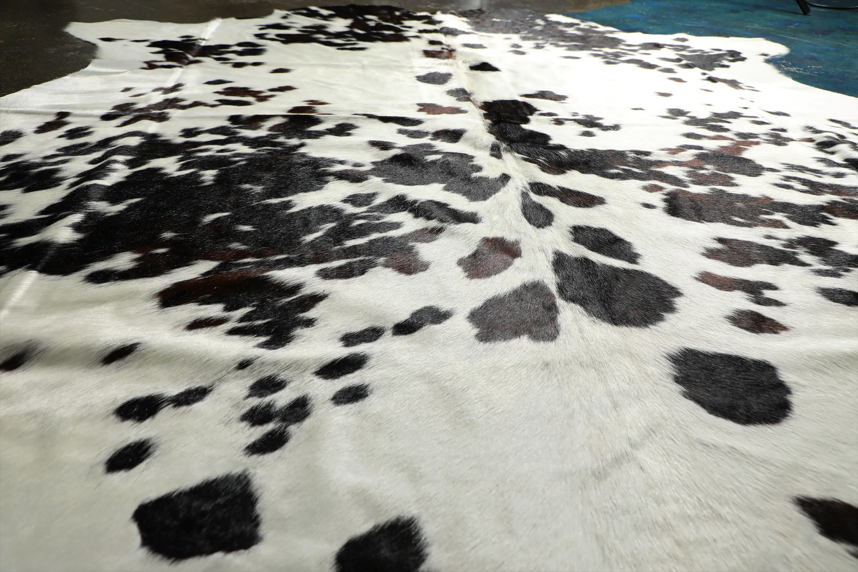 Black and White Cowhide Rug 2