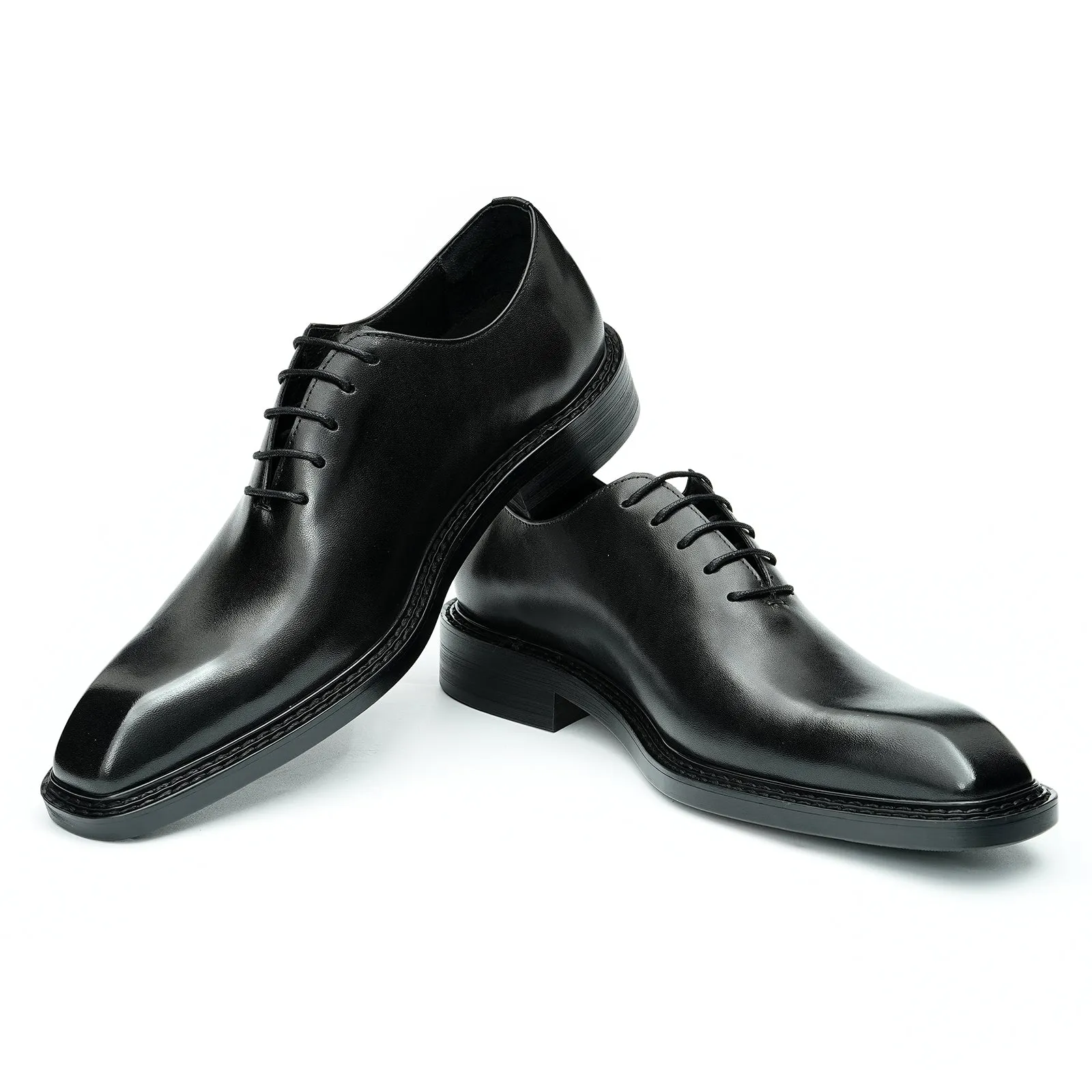 black oxford dress shoes