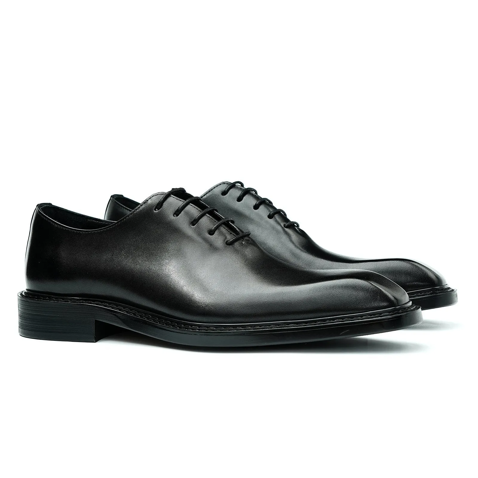 black oxford dress shoes