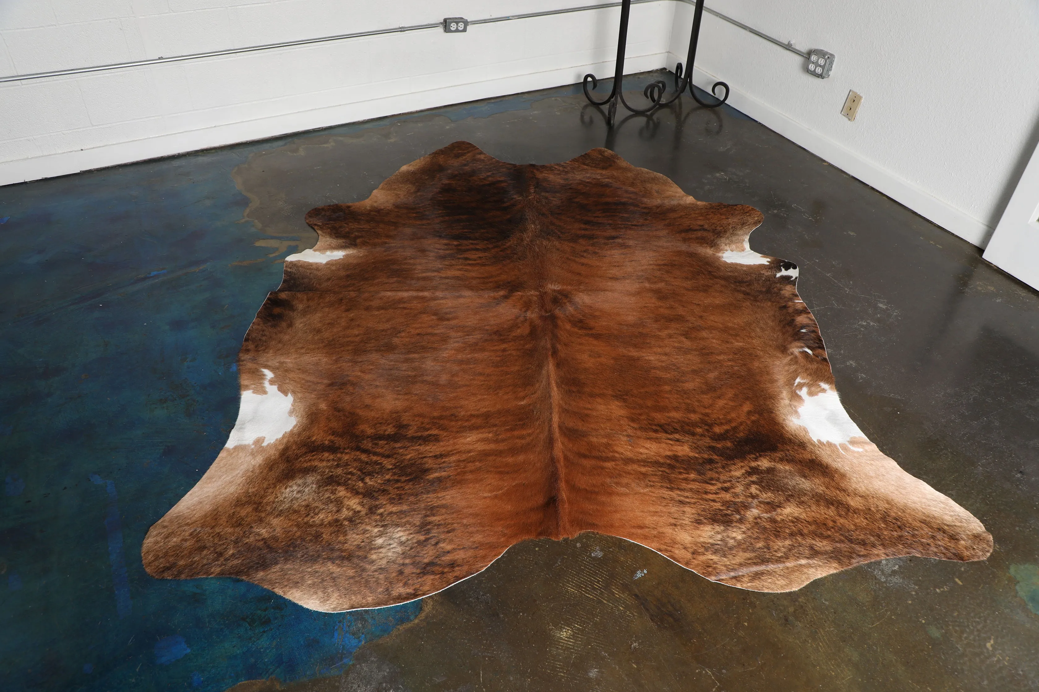 Brindle Natural Cowhide Rug 2