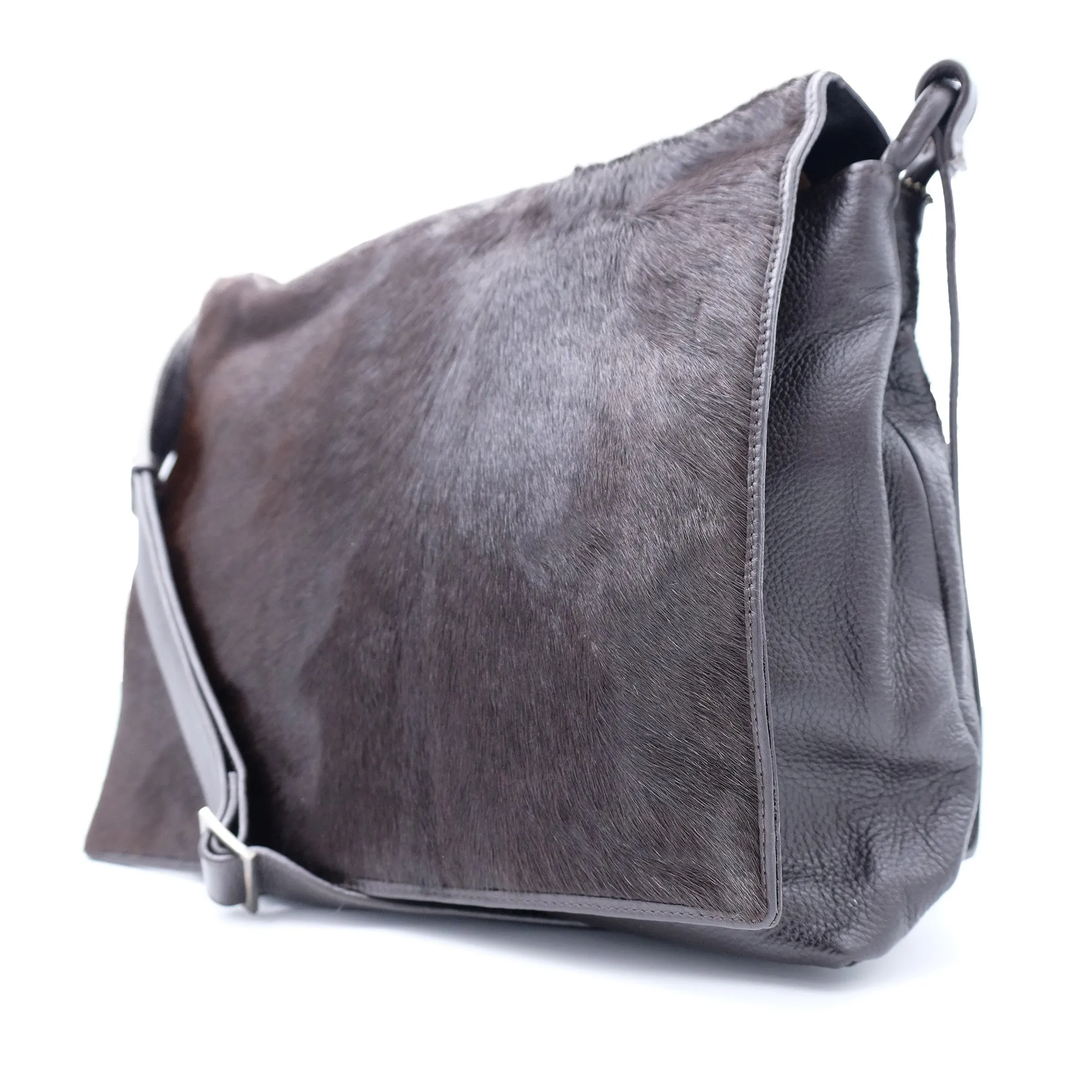 Calf Hide Satchel Bag