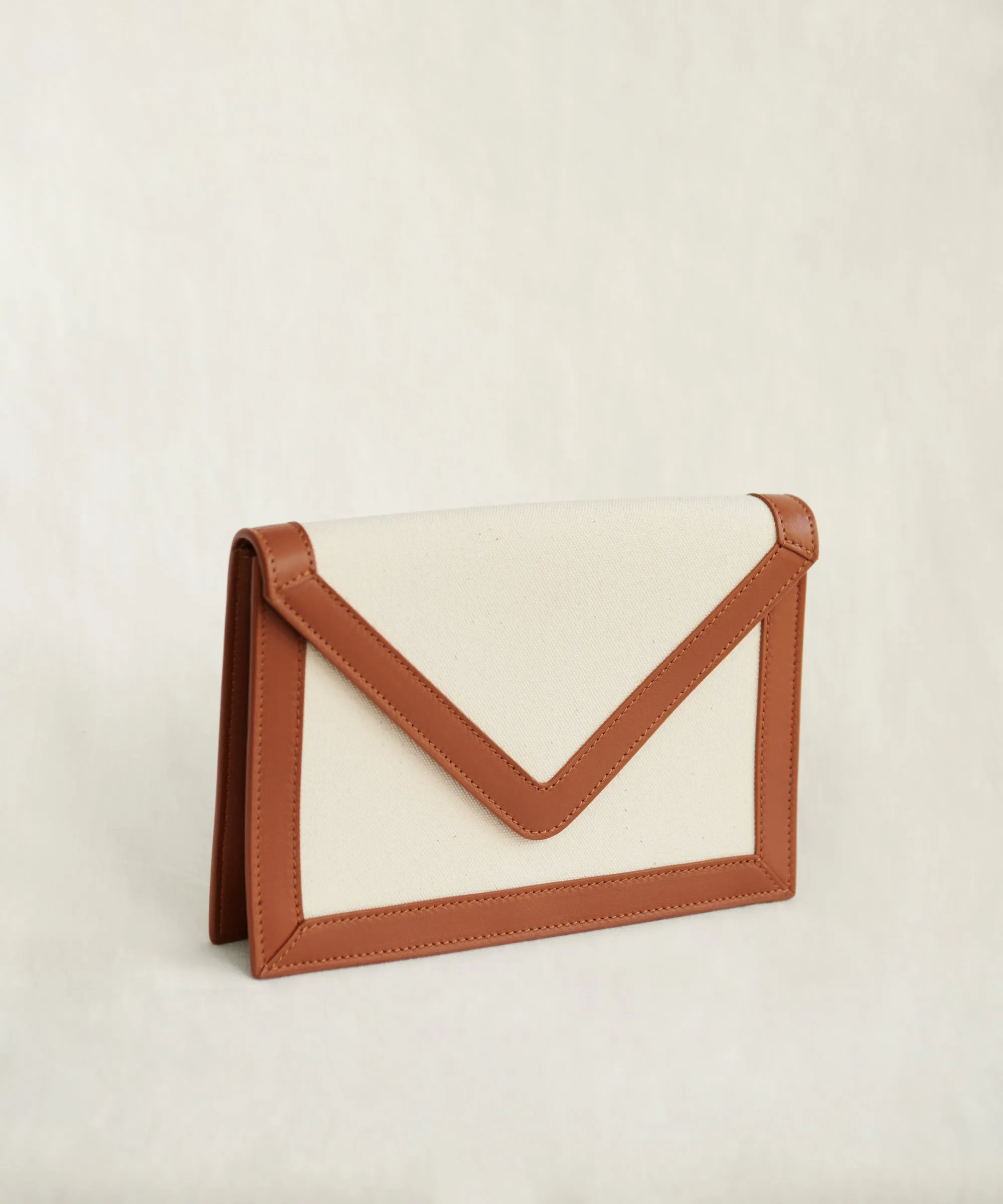 Canvas Envelope Clutch