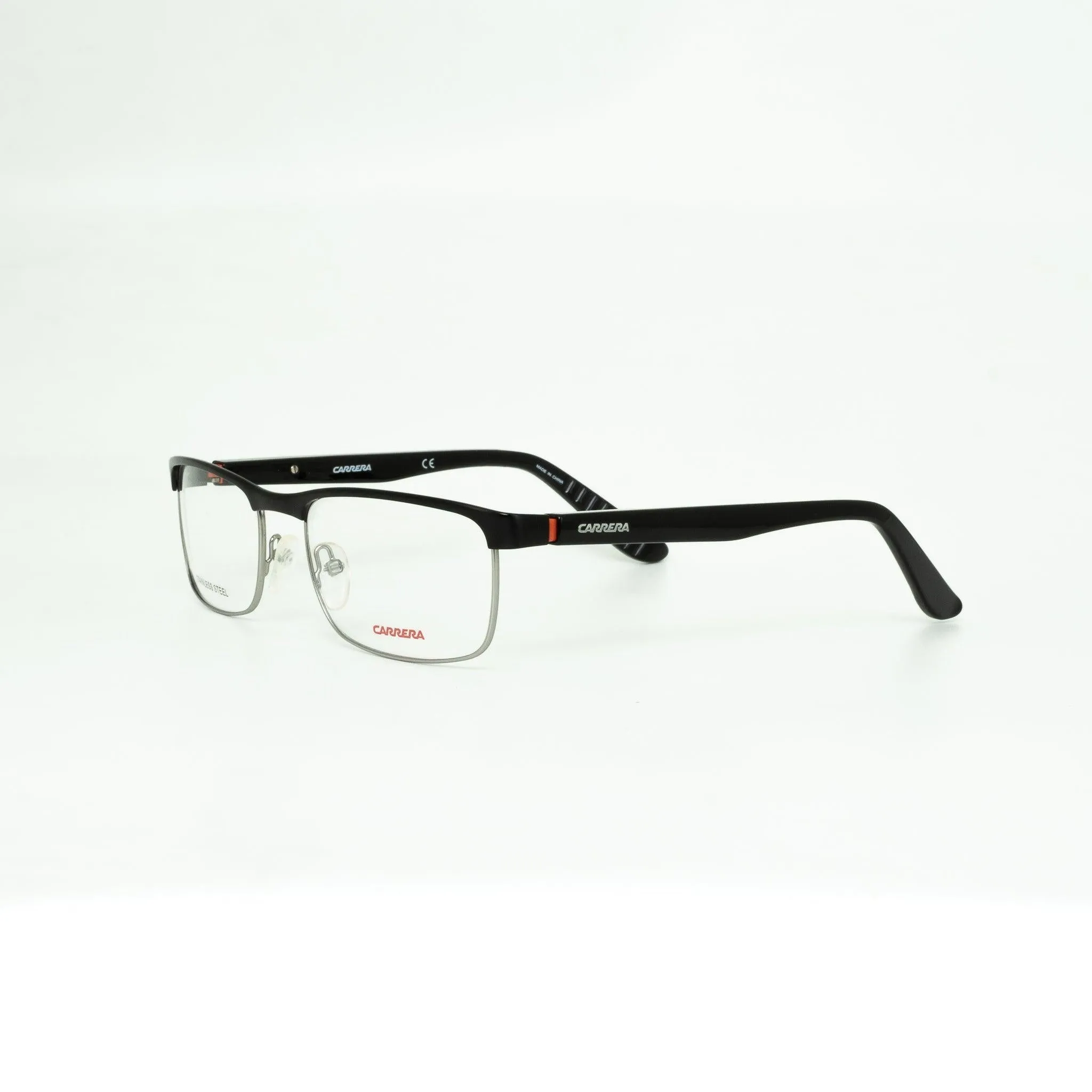 Carrera Men's Black Metal Square Eyeglasses CA880200RE0055