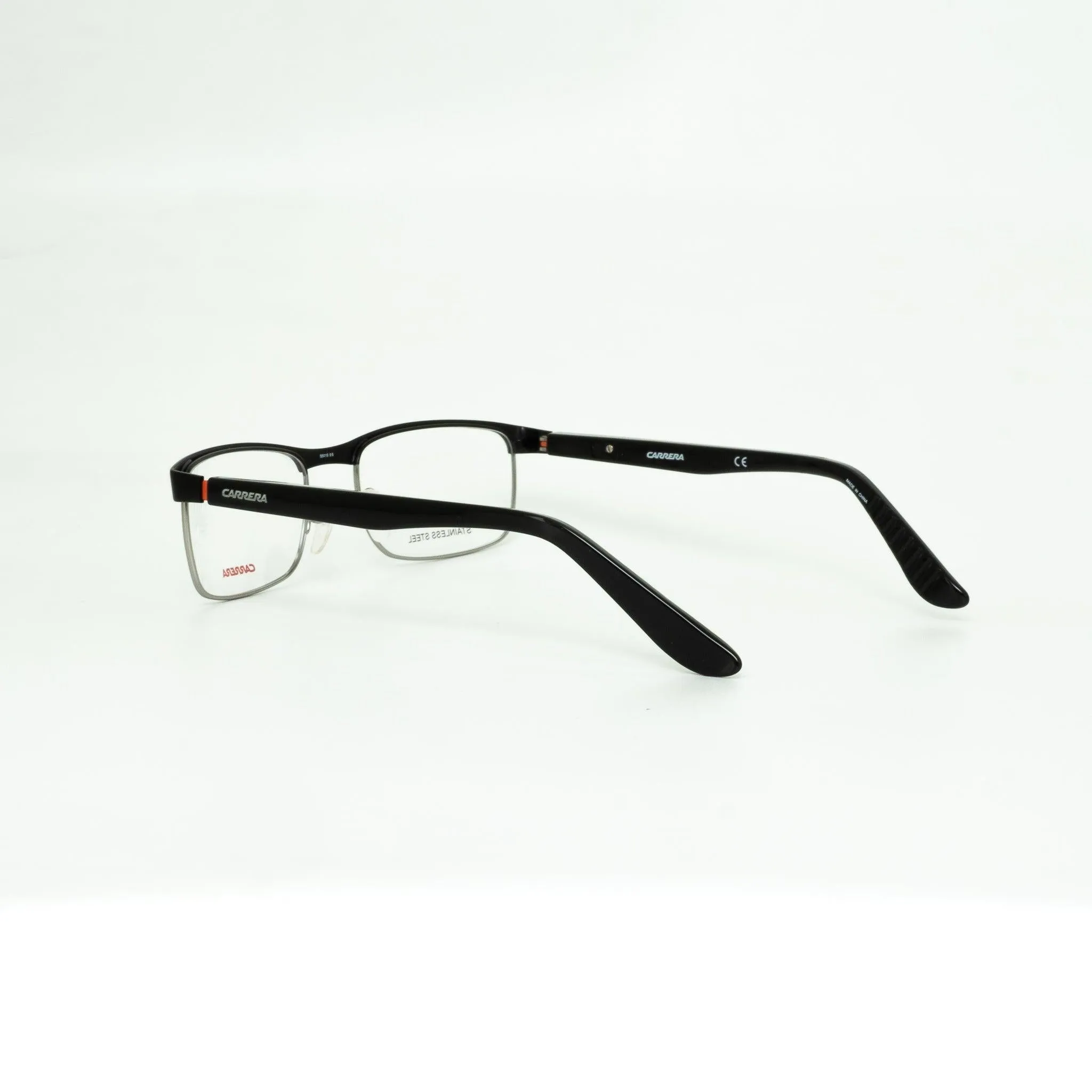 Carrera Men's Black Metal Square Eyeglasses CA880200RE0055