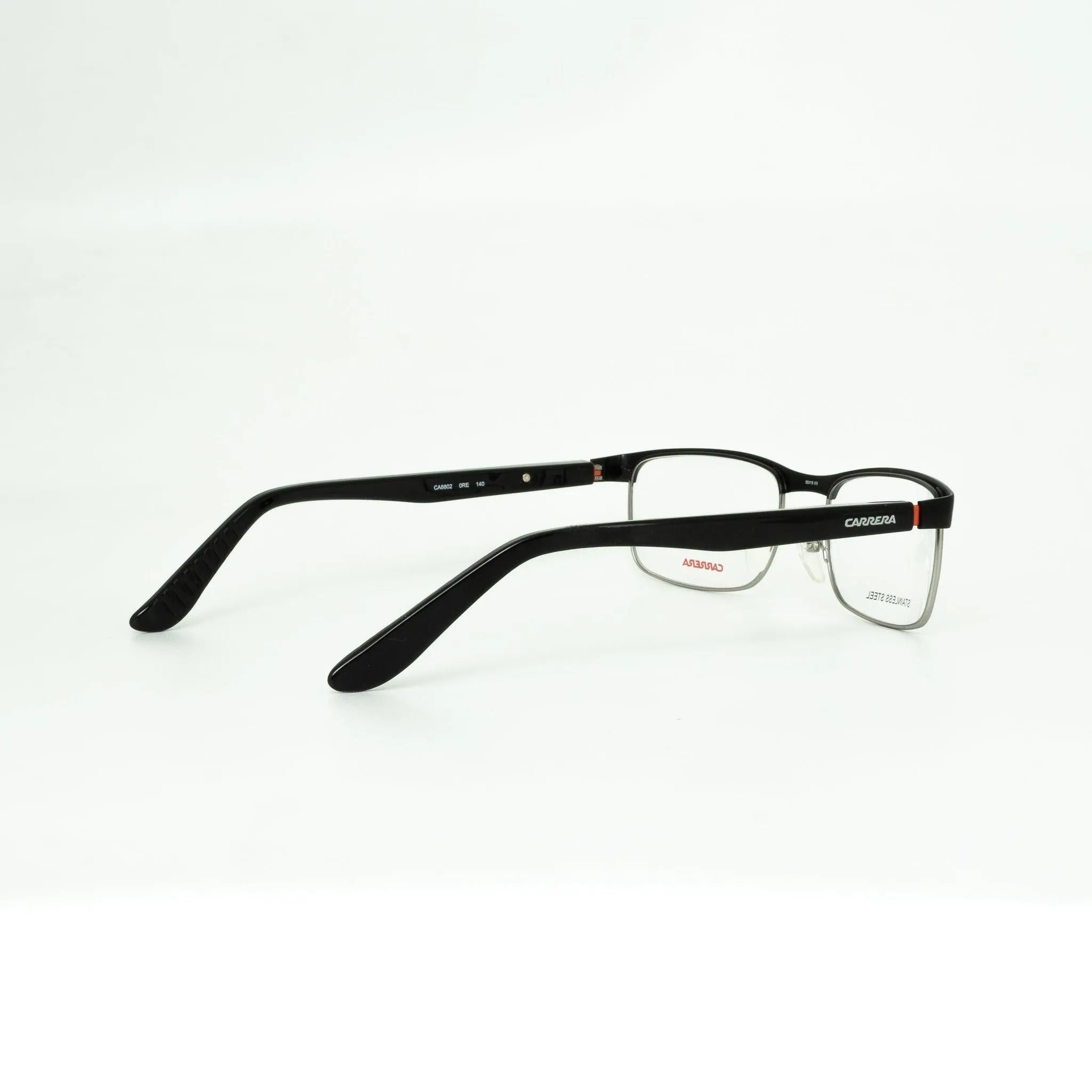 Carrera Men's Black Metal Square Eyeglasses CA880200RE0055