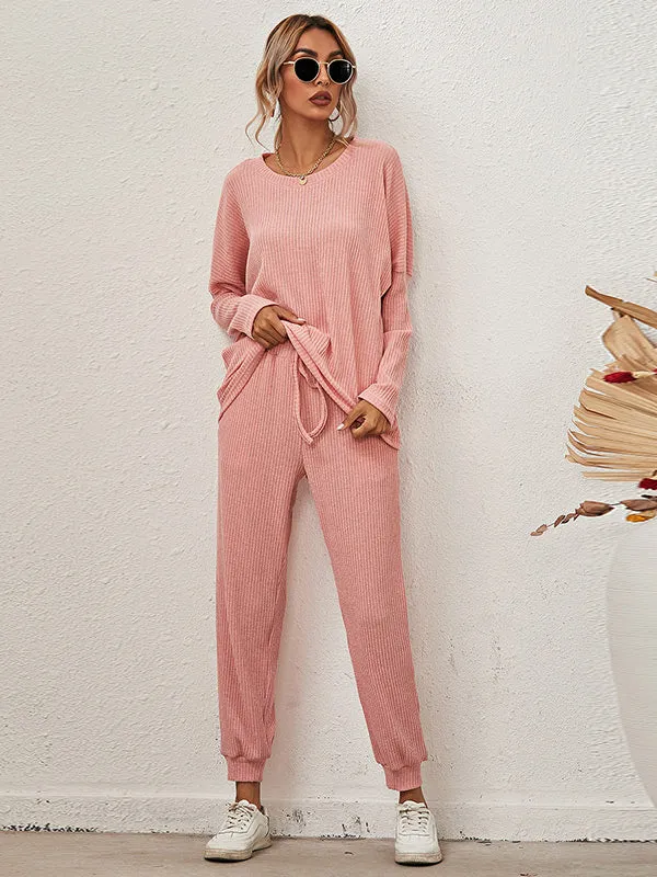 Casual Loose Pockets Loungewear