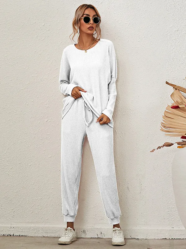 Casual Loose Pockets Loungewear