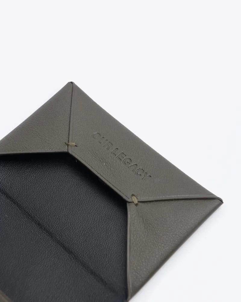 Chorus Bi-Fold Card Holder in Military Green