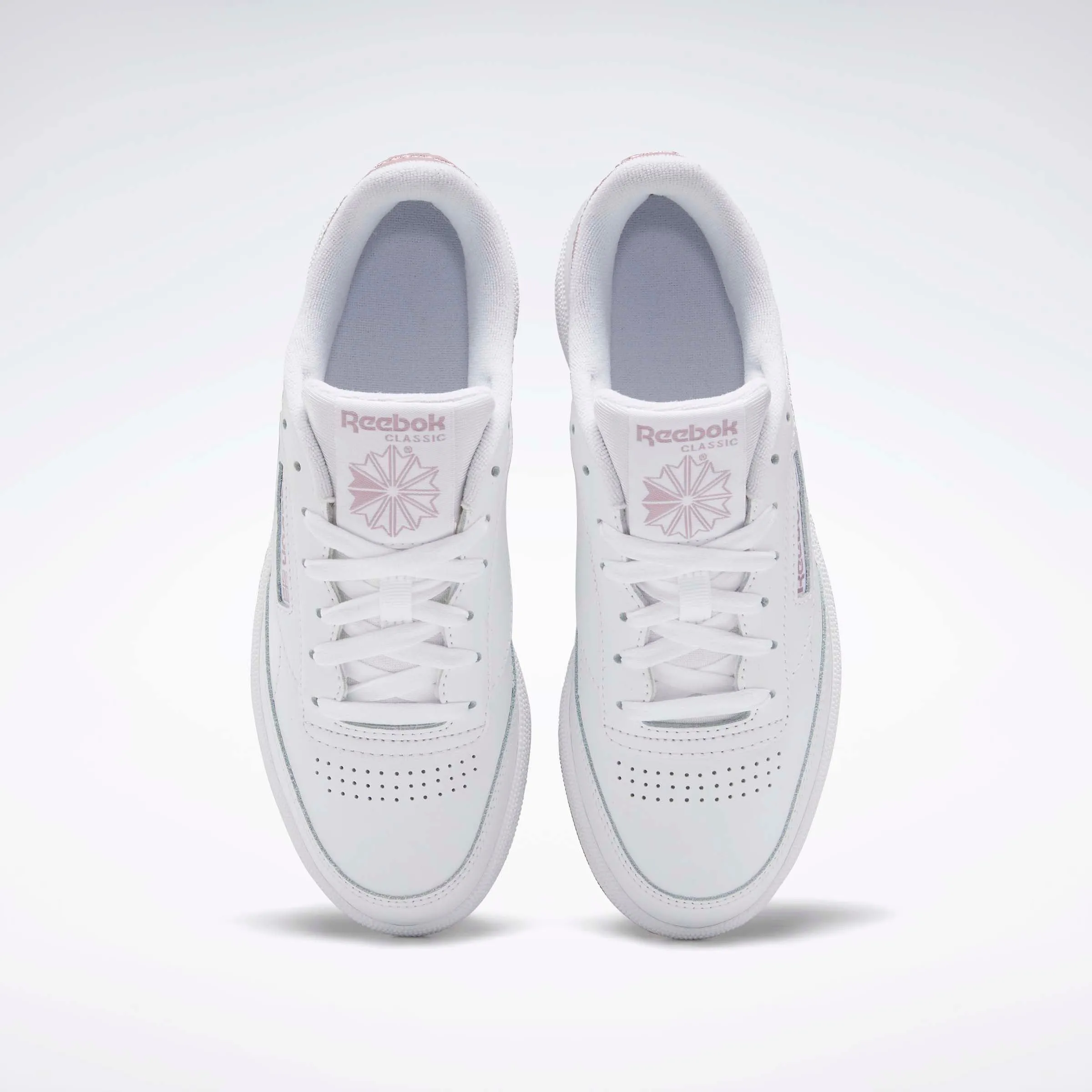 Club C 85 Women's Shoes White/White/Infused Lilac