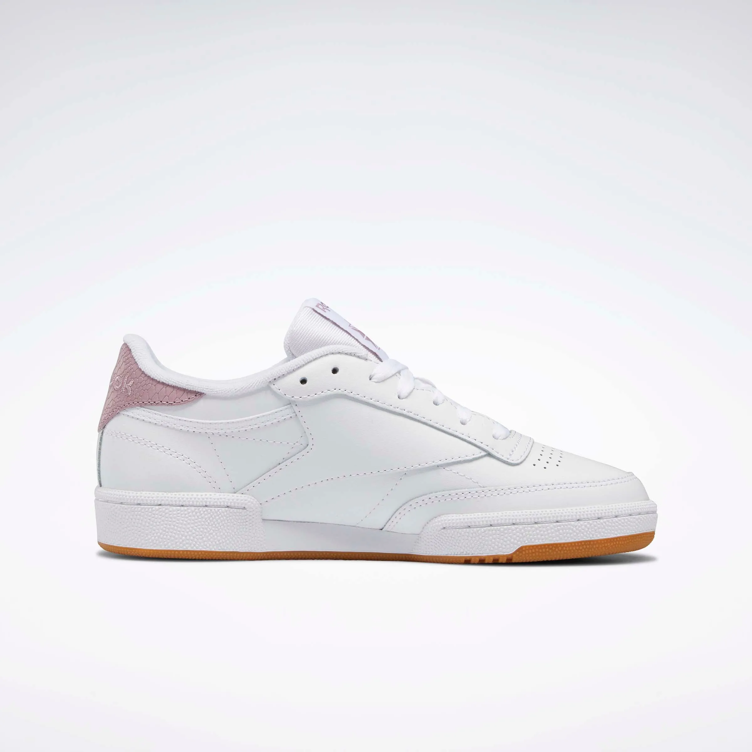 Club C 85 Women's Shoes White/White/Infused Lilac