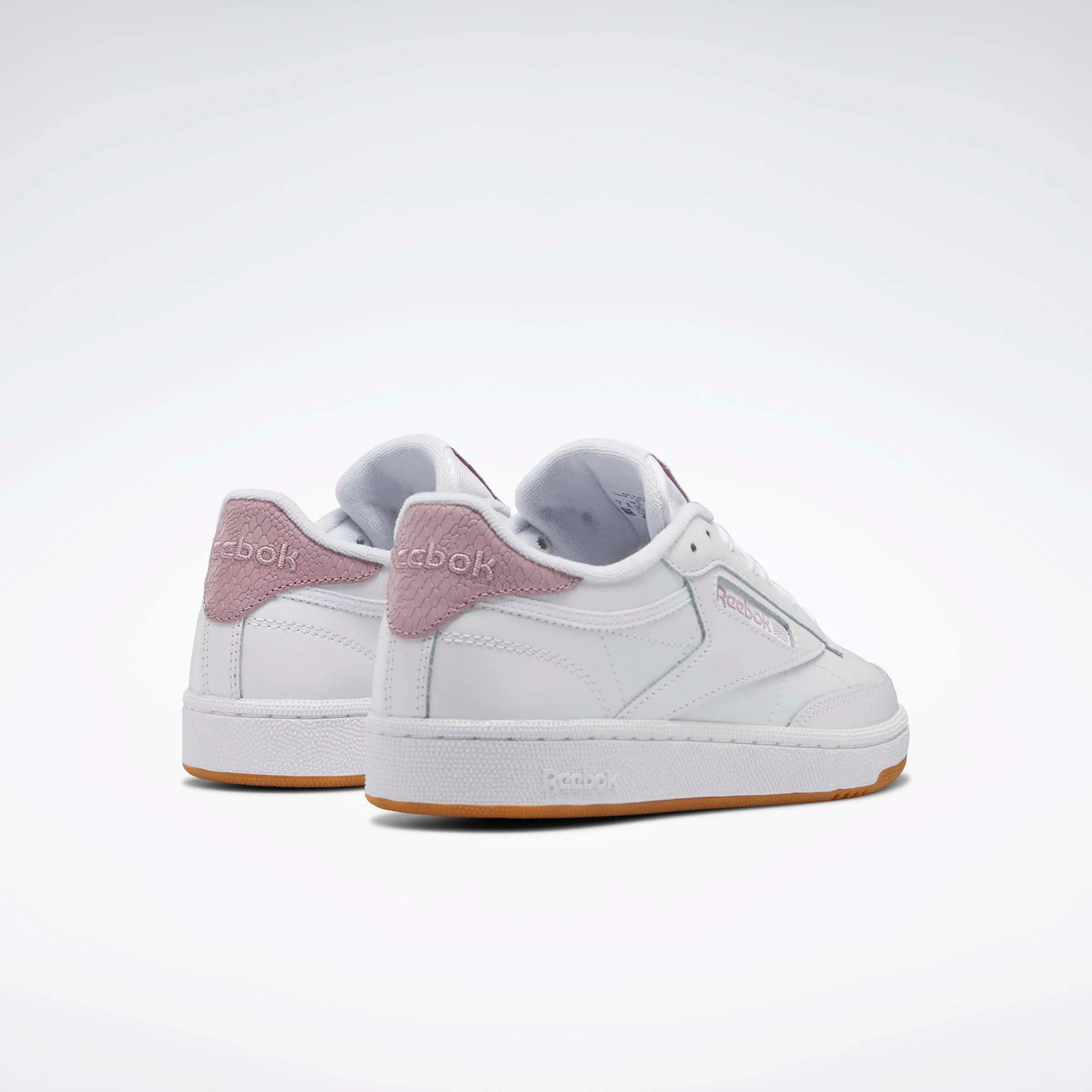 Club C 85 Women's Shoes White/White/Infused Lilac