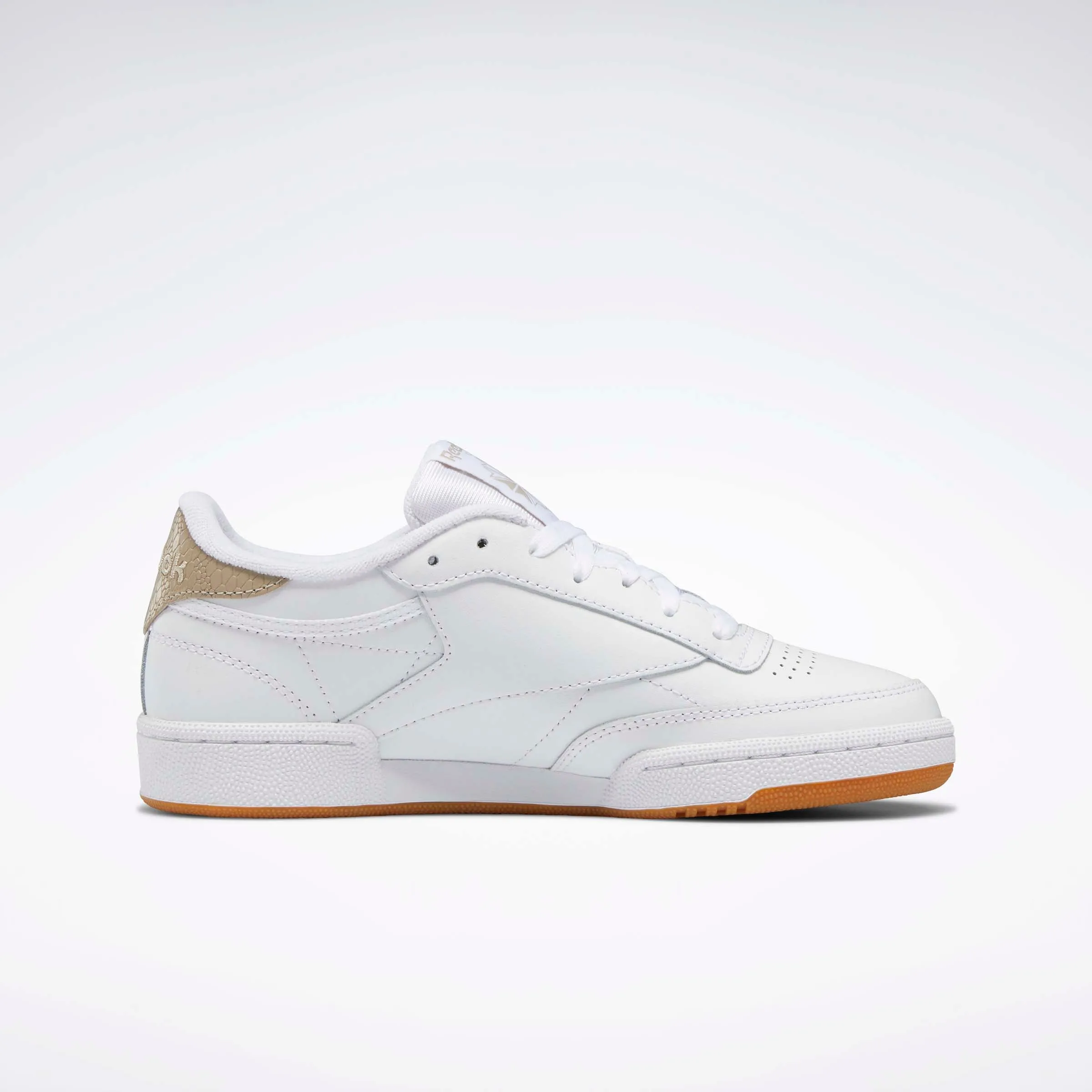 Club C 85 Women's Shoes White/White/Modern Beige