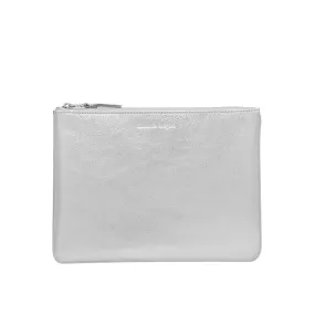 COMME des GARÇONS WALLET Gold Line Wallet - Silver