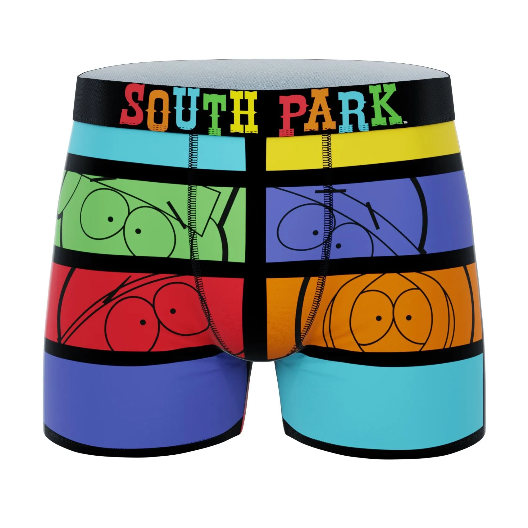 CRAZYBOXER  South Park Face Men's Boxer Briefs (3 pack)