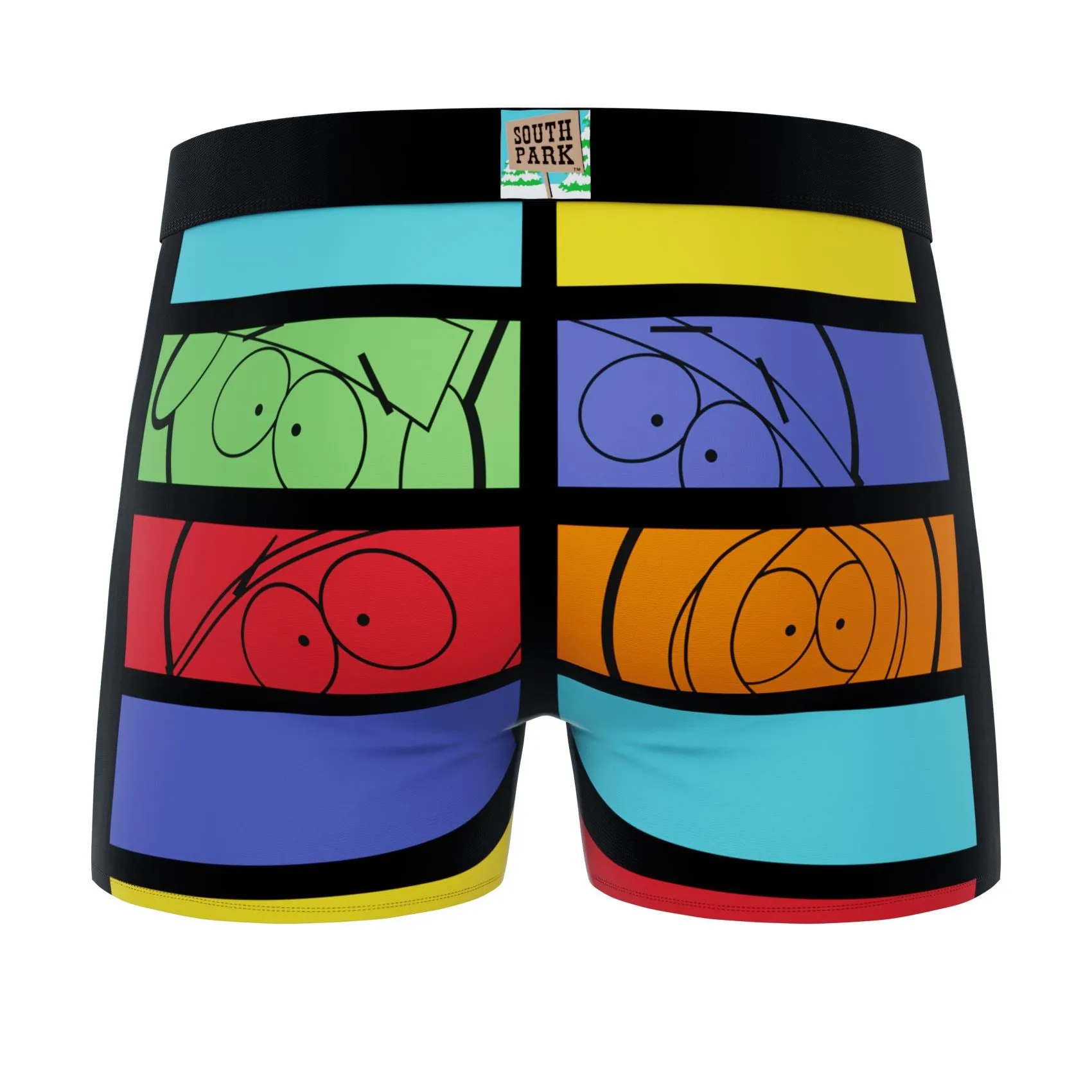 CRAZYBOXER  South Park Face Men's Boxer Briefs (3 pack)