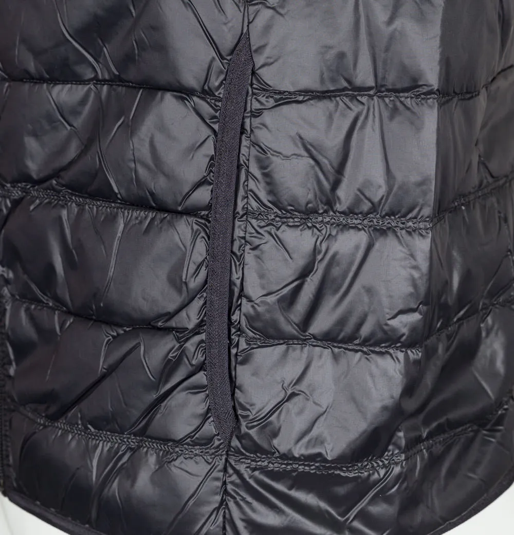 EA7 Quilted Down Gilet Black/Silver