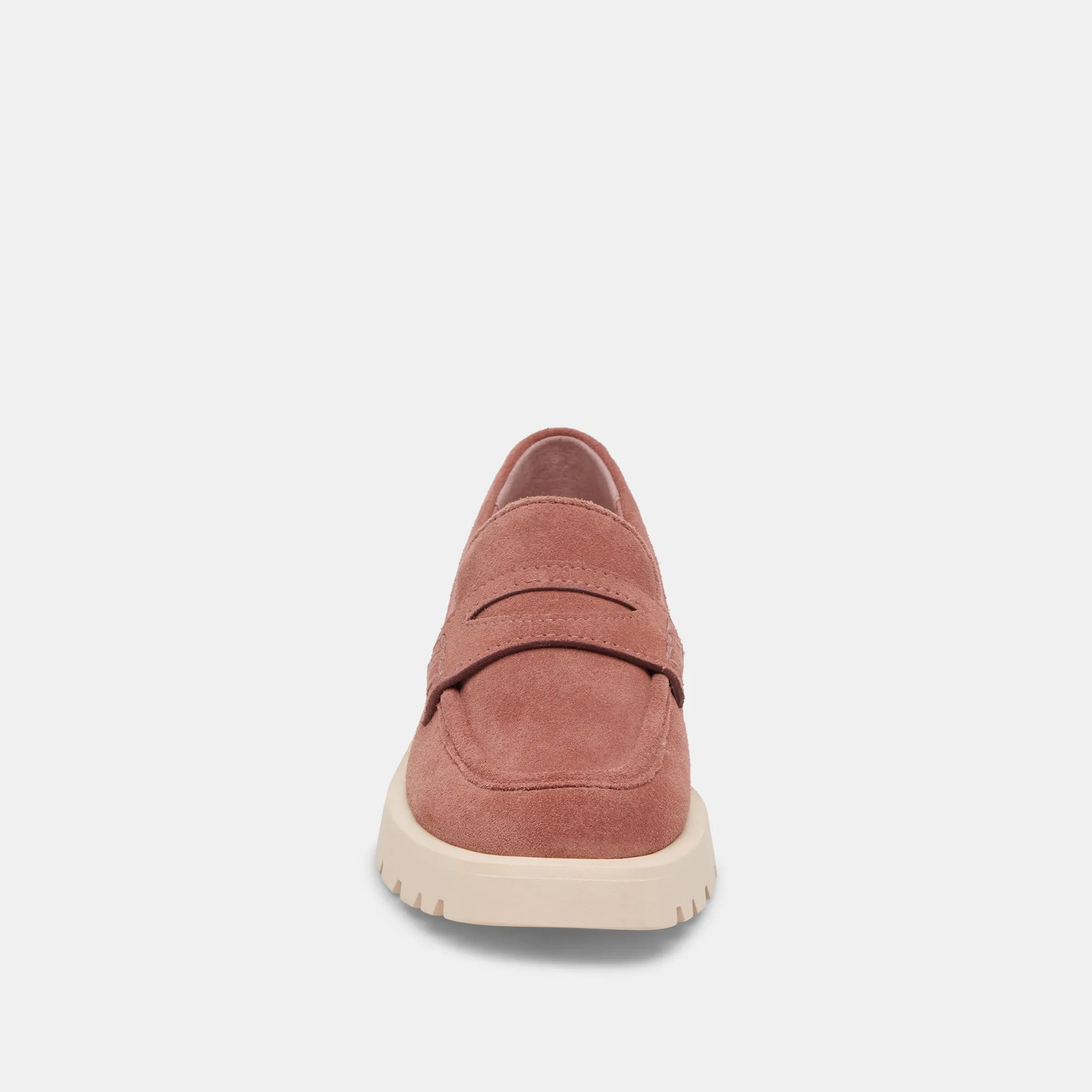 ELIAS FLATS MAUVE SUEDE