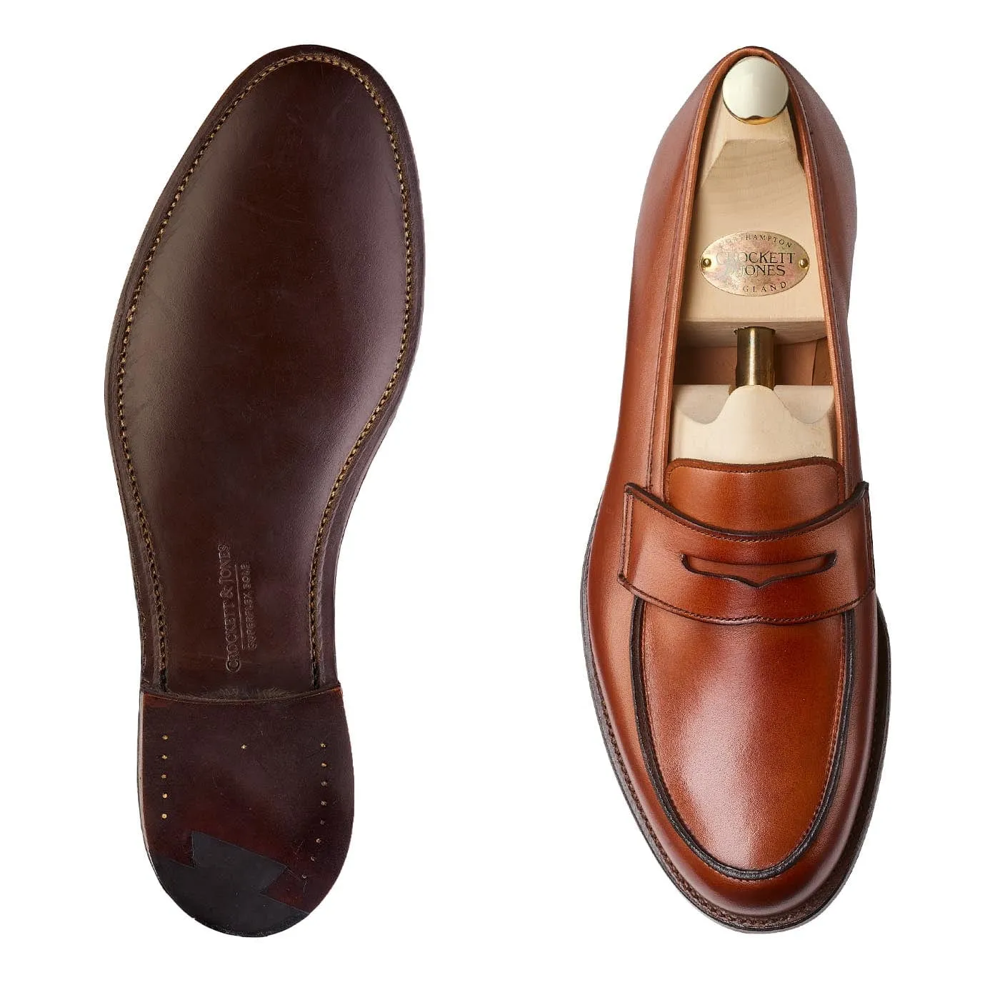 Elise Chestnut Burnished Calf