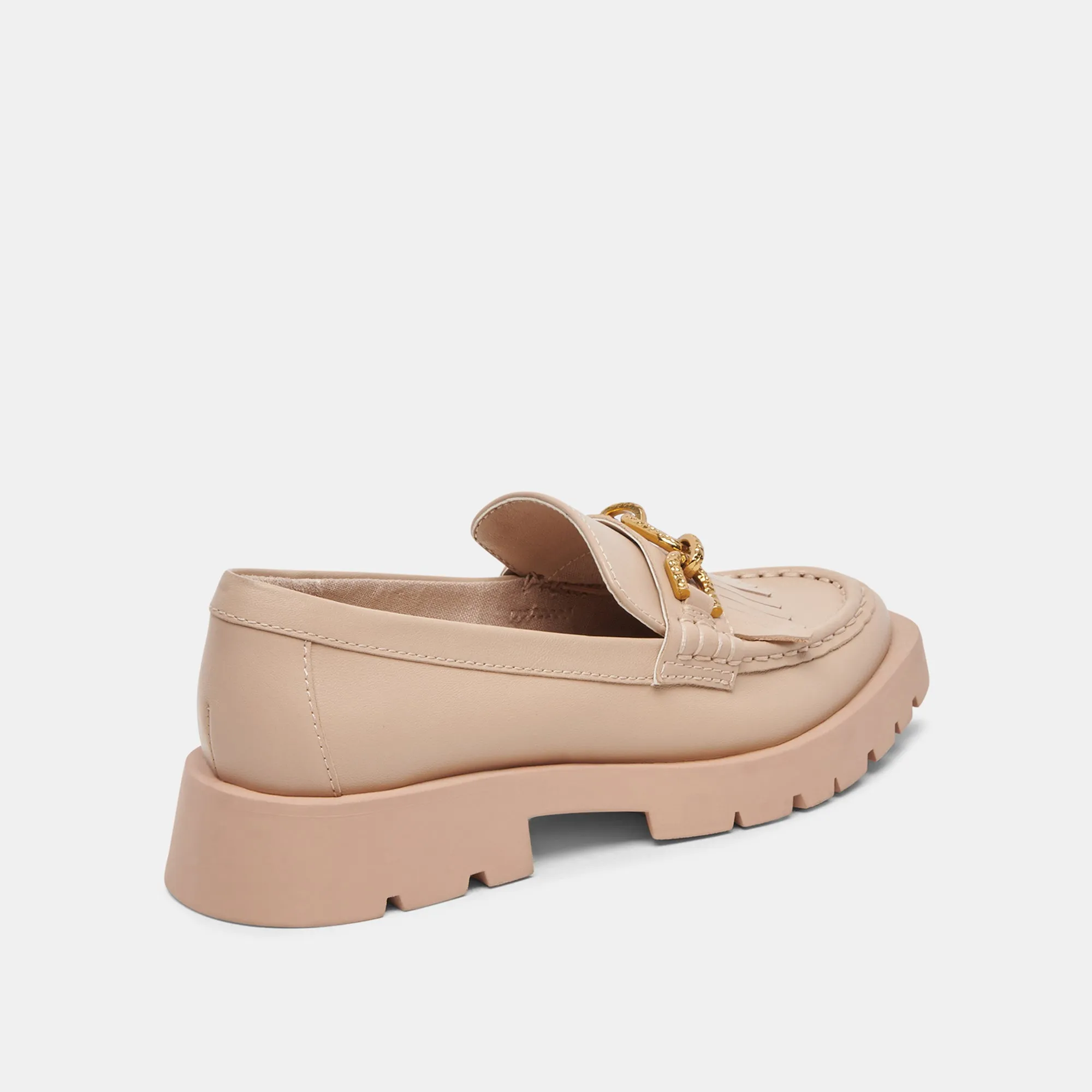 ERNA FLATS LT BLUSH LEATHER