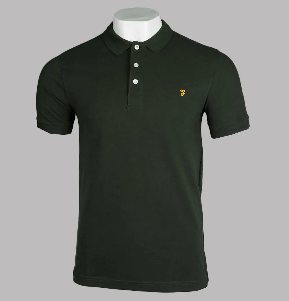 Farah Blanes Polo Shirt Evergreen