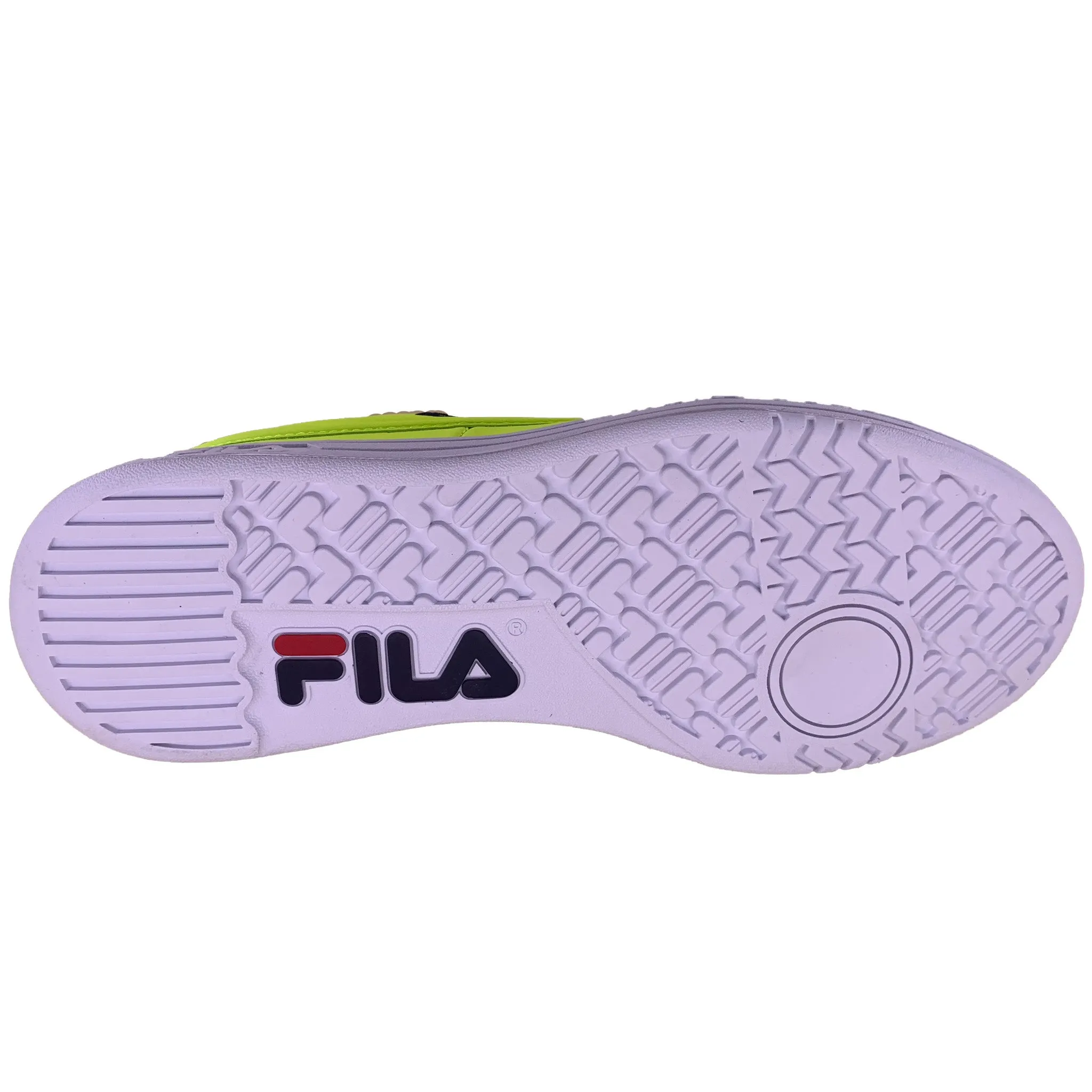 Fila Men's Tennis 88 Neon Safety Yellow Navy Red