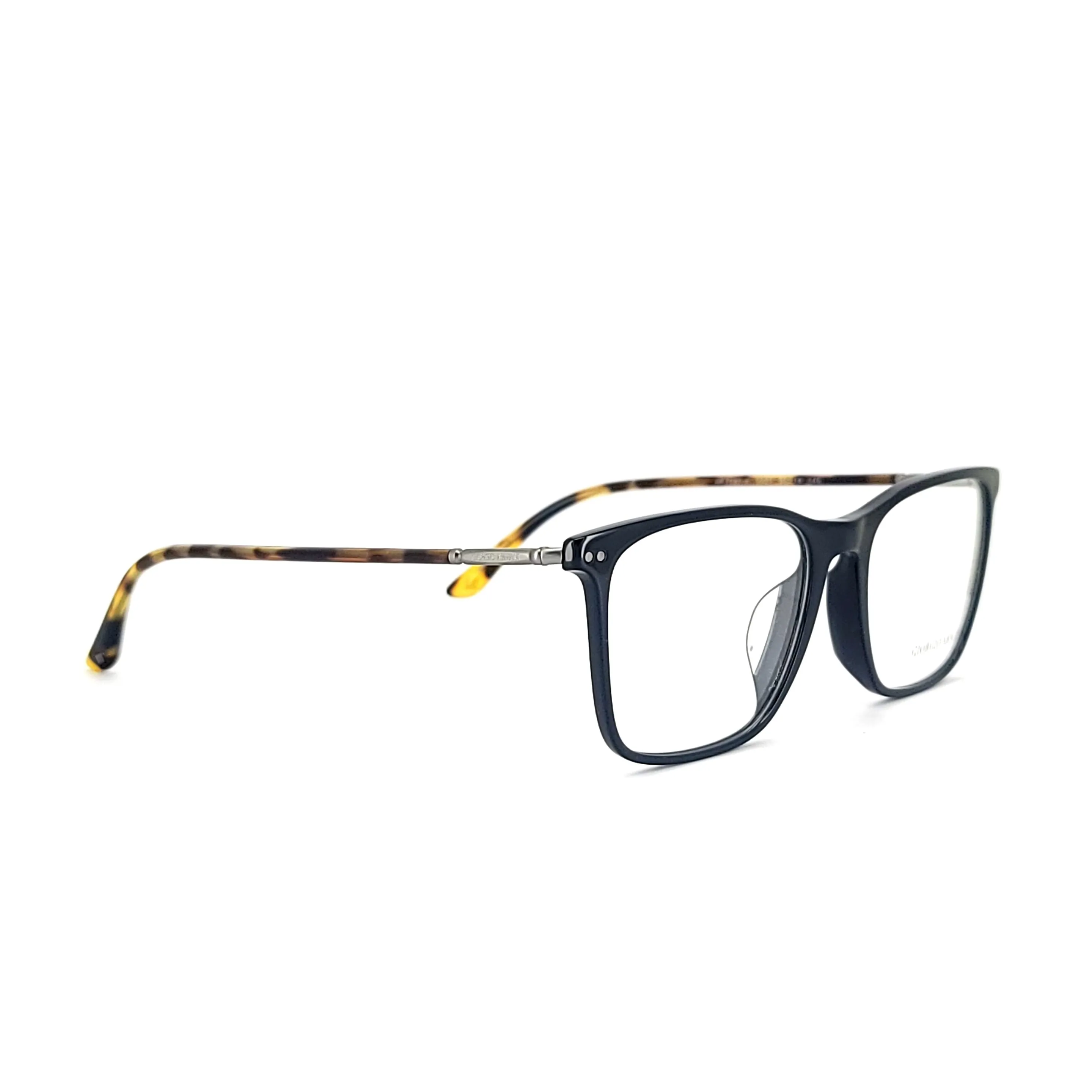 Giorgio Armani Men's Black Plastic Square Eyeglasses AR7197F/5001