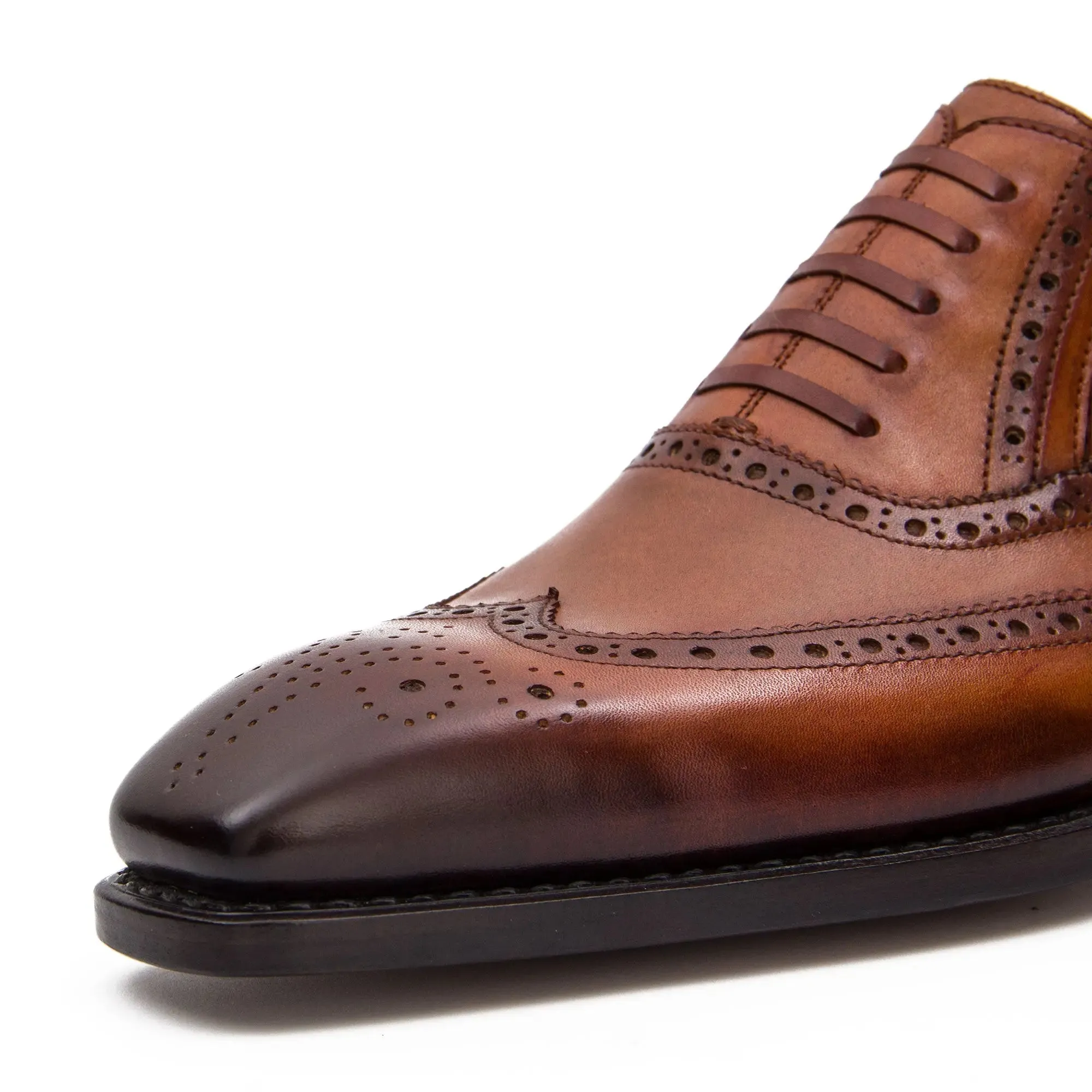 Goodyear Welted Brogue Oxford Shoes