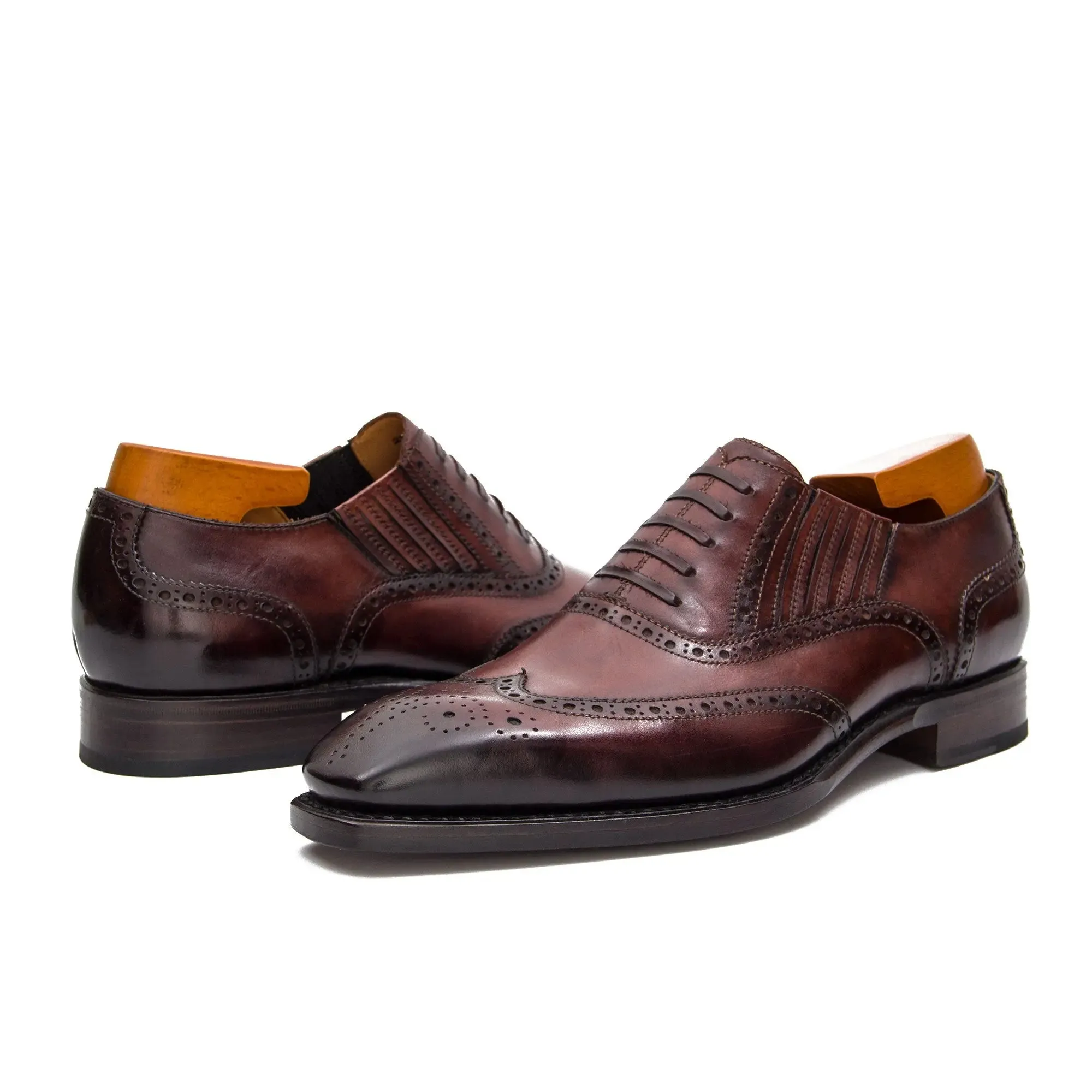 Goodyear Welted Brogue Oxford Shoes