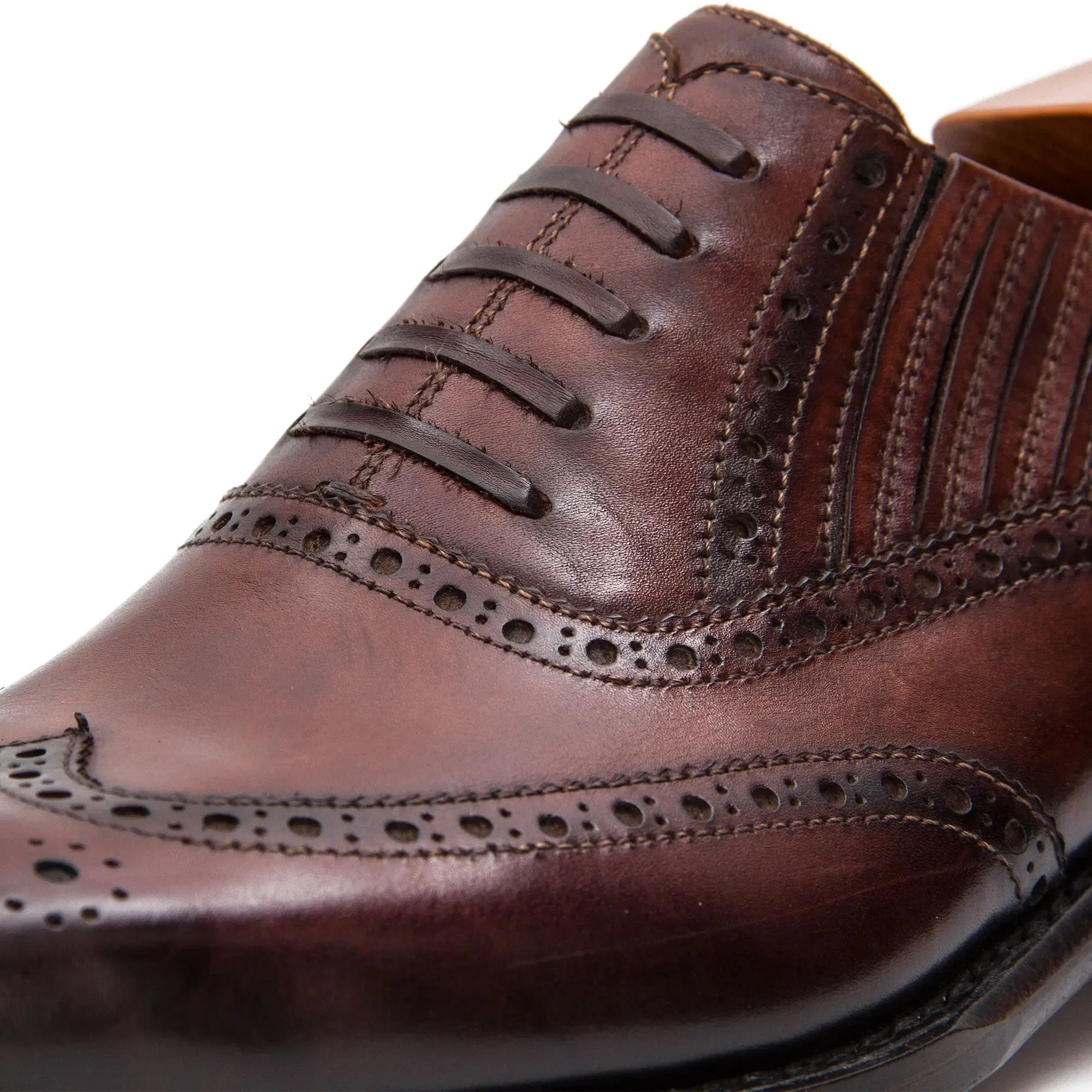 Goodyear Welted Brogue Oxford Shoes