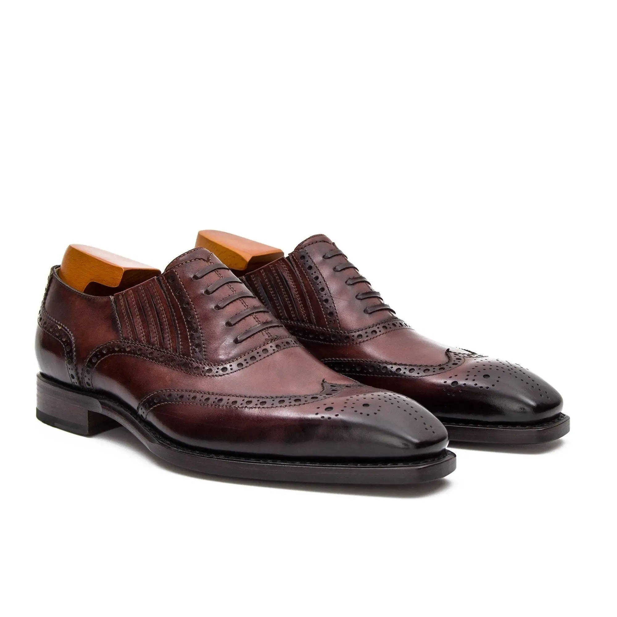 Goodyear Welted Brogue Oxford Shoes