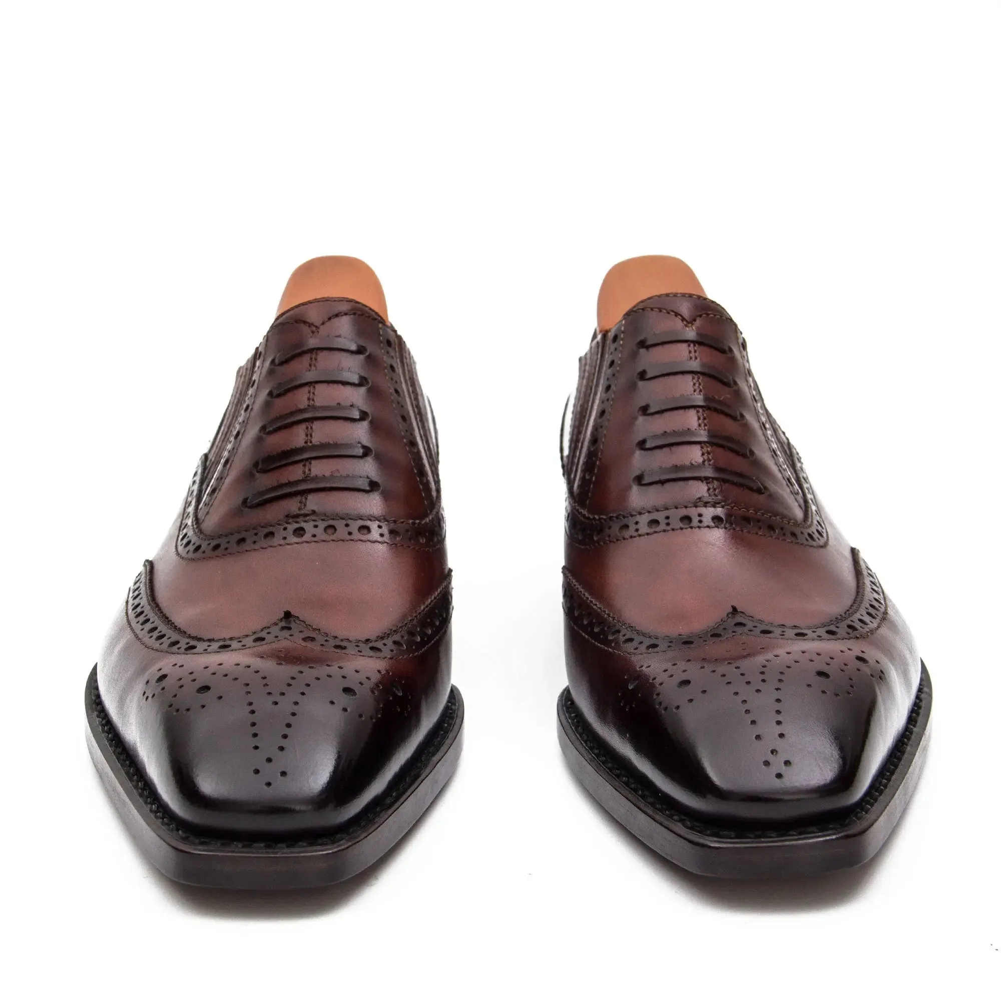 Goodyear Welted Brogue Oxford Shoes