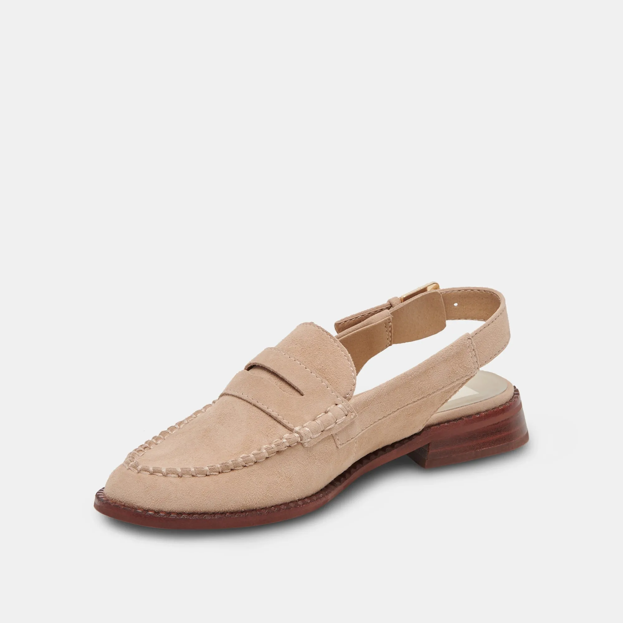 HARDI WIDE LOAFERS CAMEL SUEDE