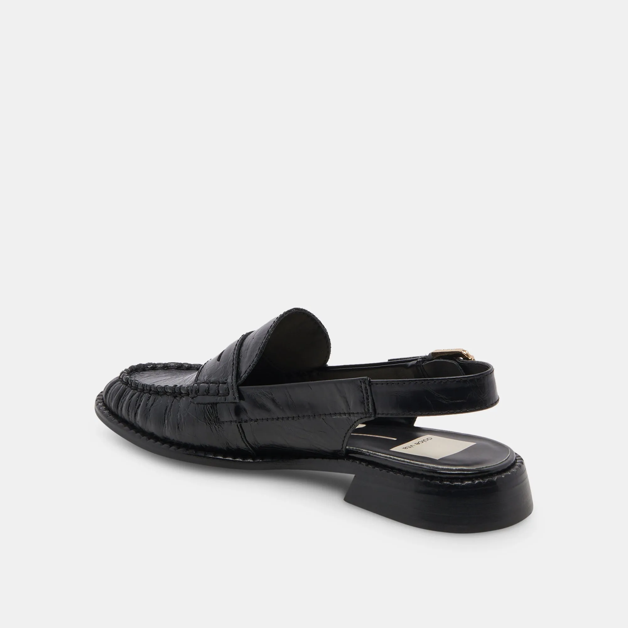 HARDI WIDE LOAFERS MIDNIGHT CRINKLE PATENT