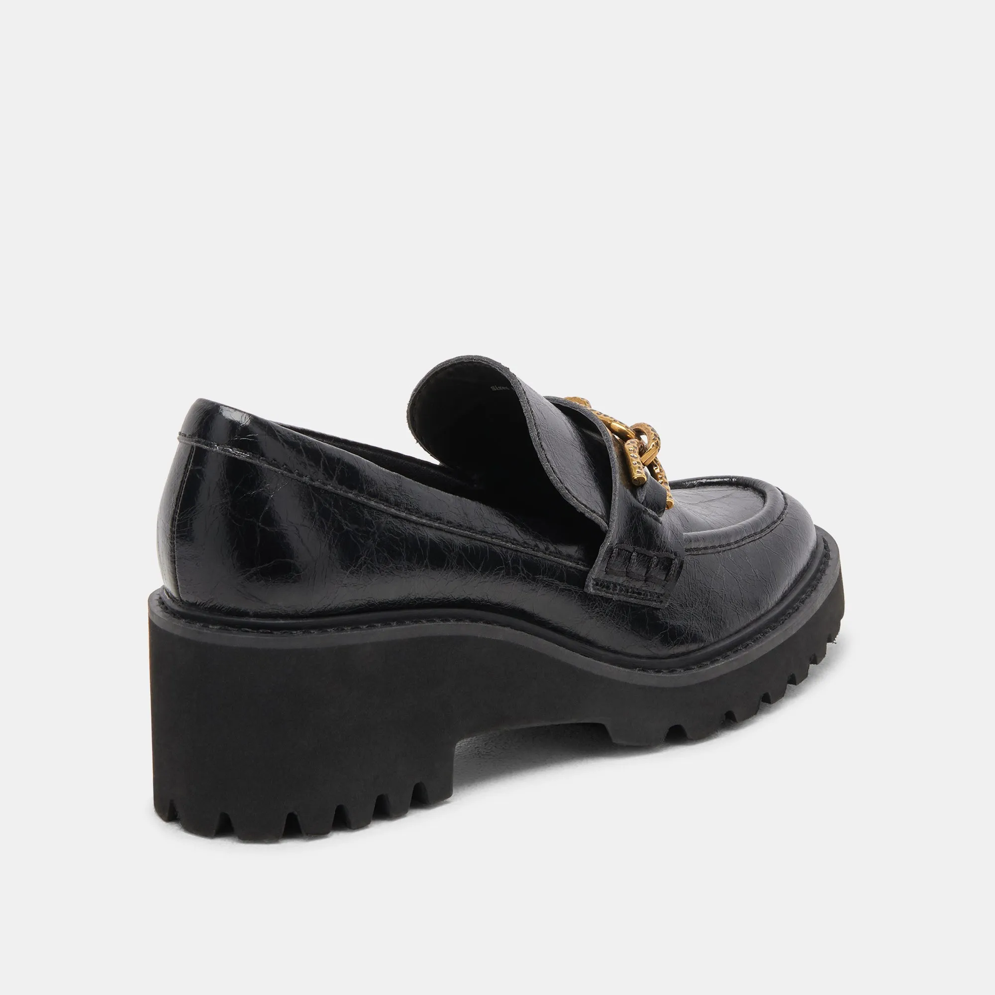 HARLEN LOAFER MIDNIGHT CRINKLE PATENT