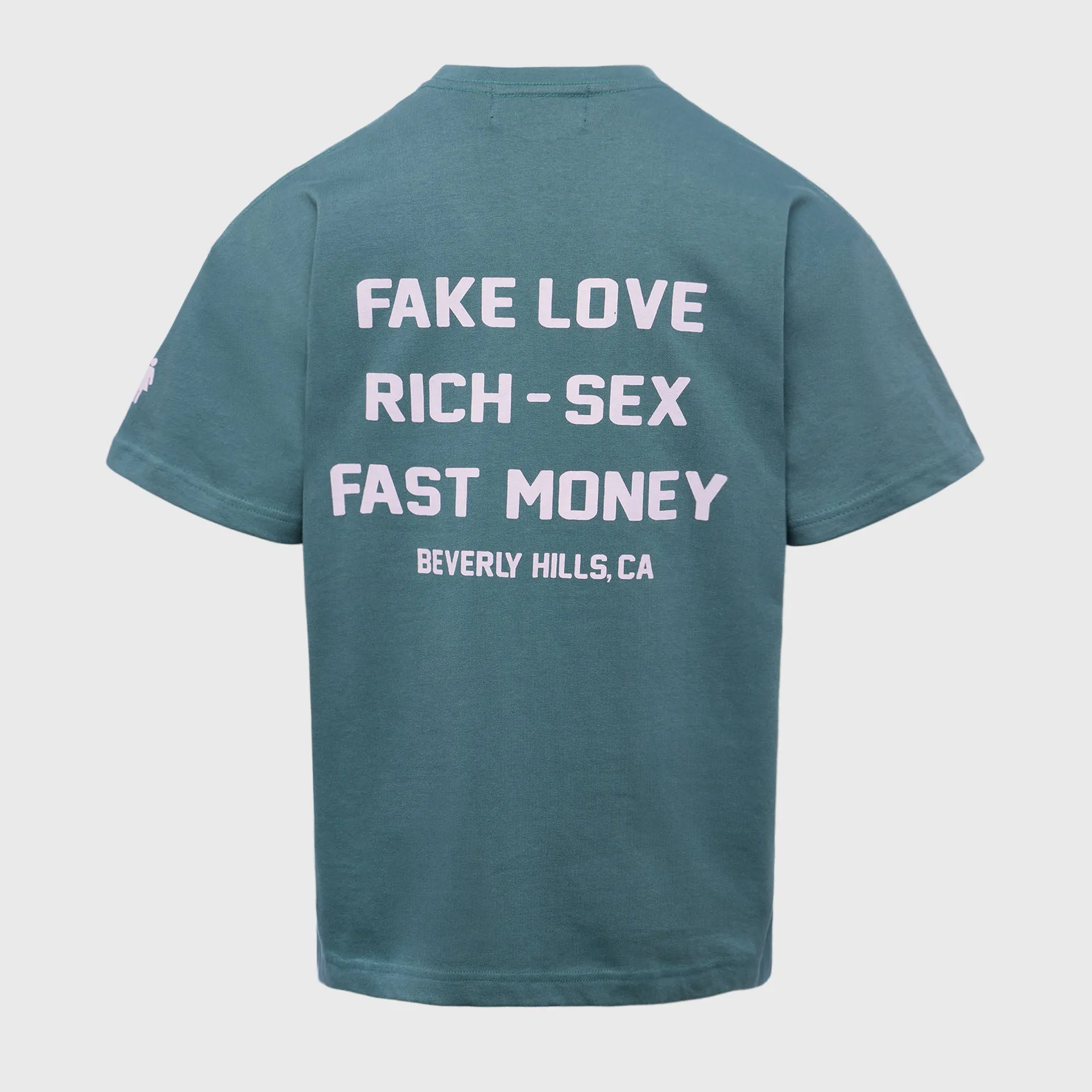 Hotel Homme Femme Tee Deep Teal and Lavender