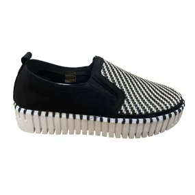 Ilse Jacobsen Woven Platform Loafer