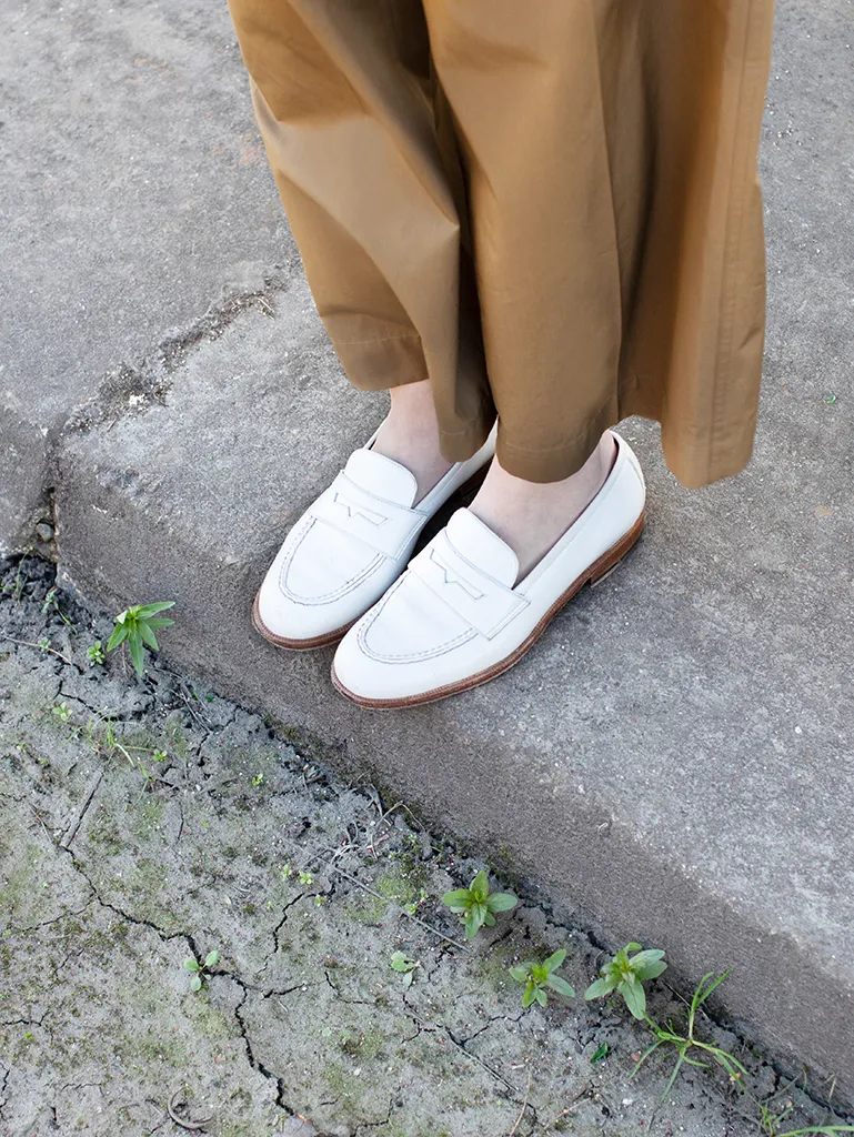 Ivory Ball Loafer