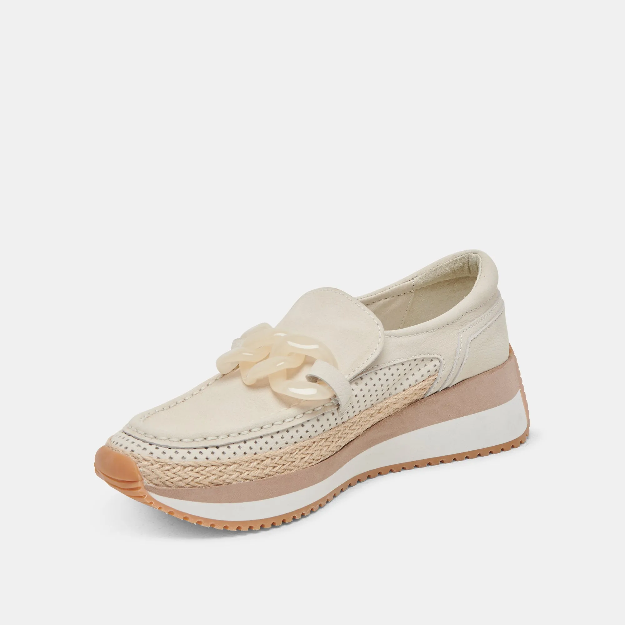 JADAH SNEAKERS IVORY NUBUCK